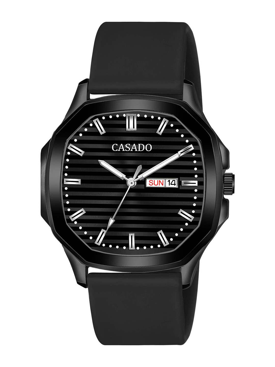 CASADO Men Dial & Straps Analogue Watch CSD-661-BLACK-BLACK-DD