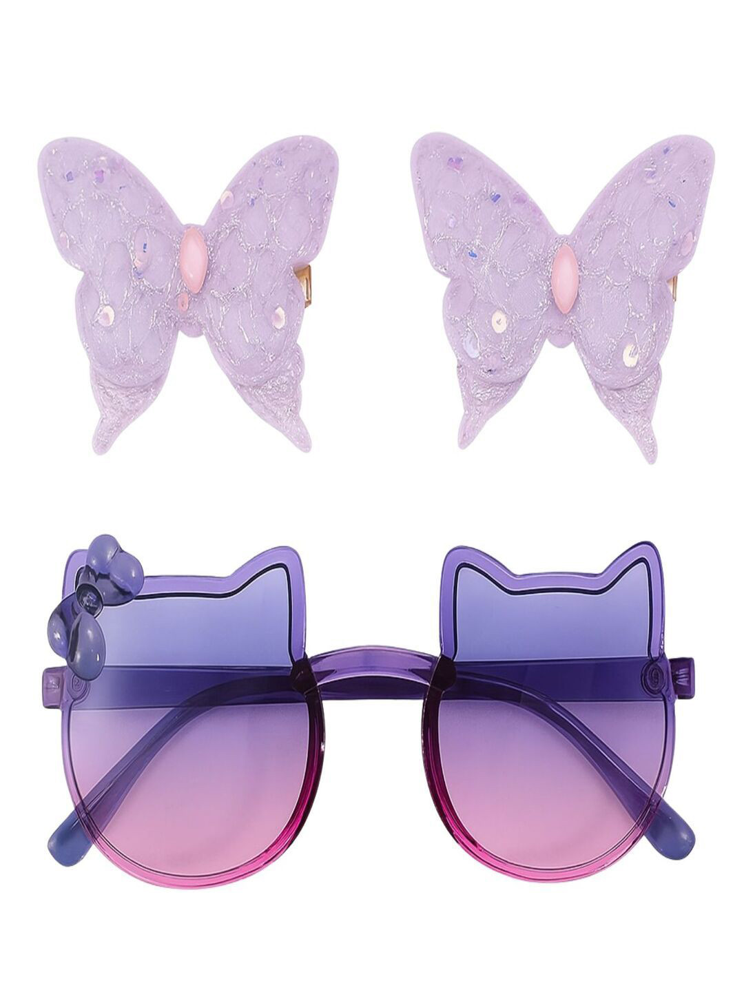 ANNA CREATIONS Girls Cute Bow Claw Clip