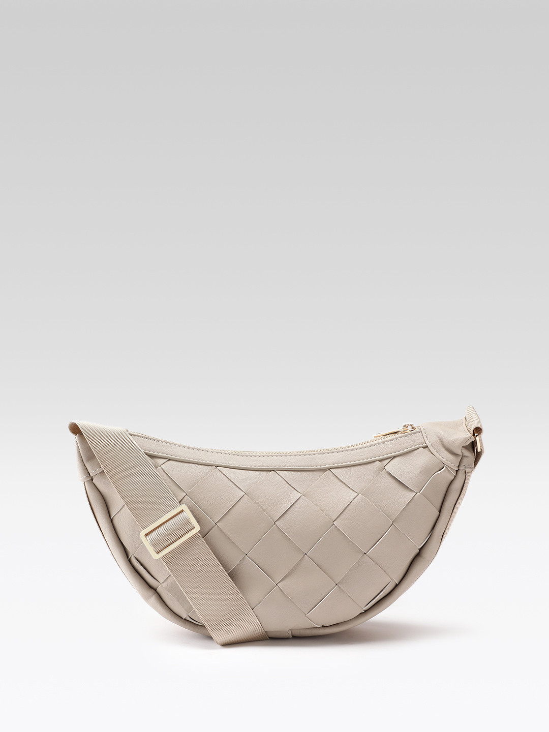 NEXT Textured Half Moon Sling Bag