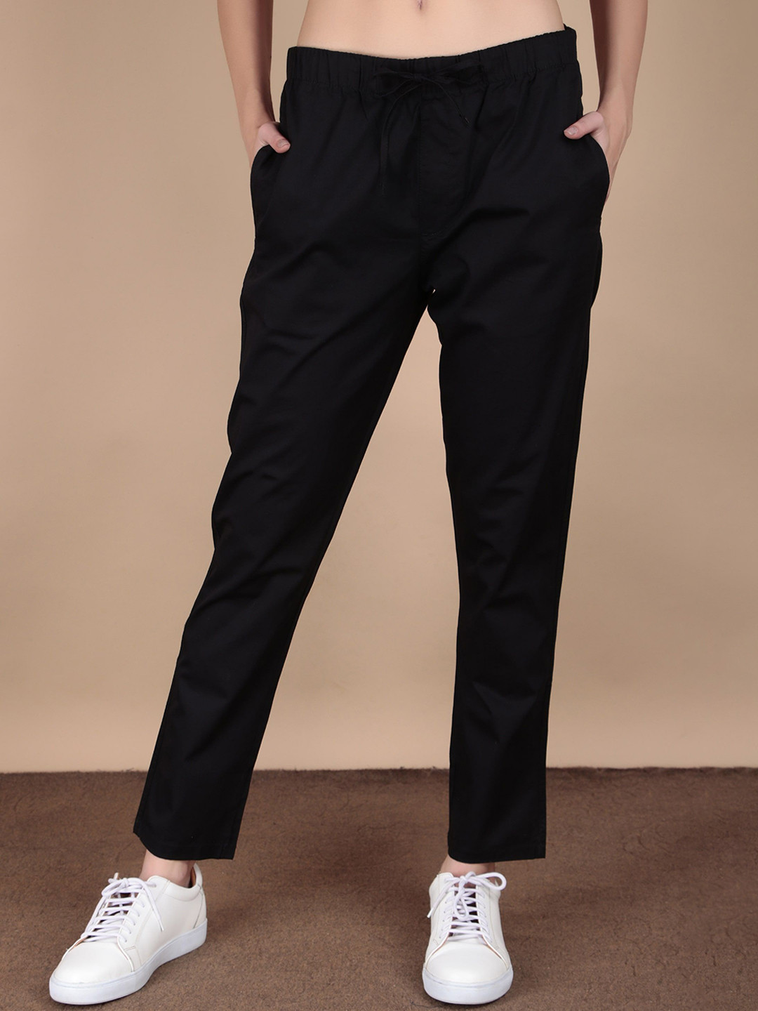 HAUWER Women Low-Rise Slim Fit Track Pant