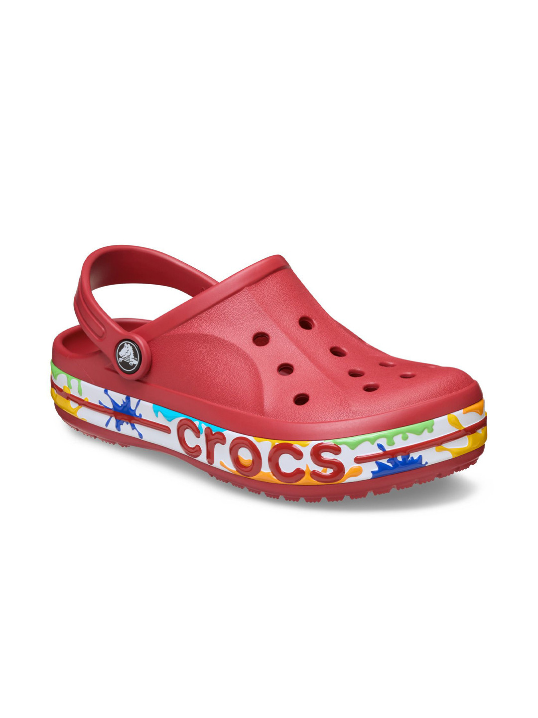 Crocs Bayaband Paint Splash Kids Self Design Clogs