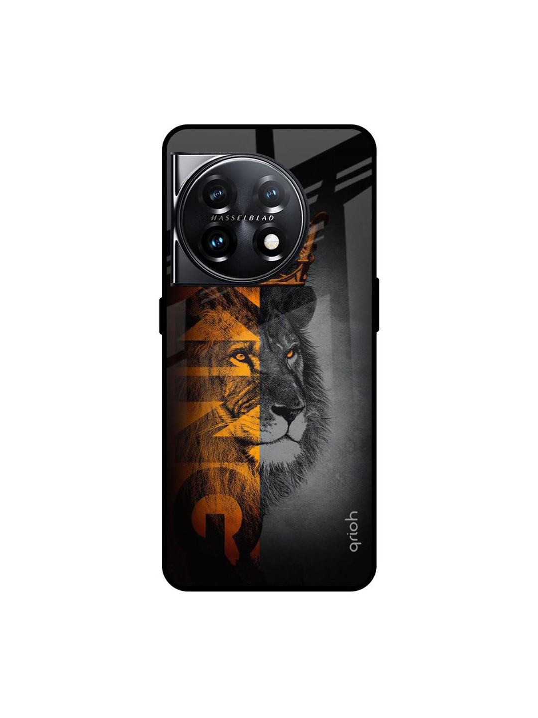 QRIOH King Of Forest Printed Silicone OnePlus 11 5G Back Case Mobile Accessories