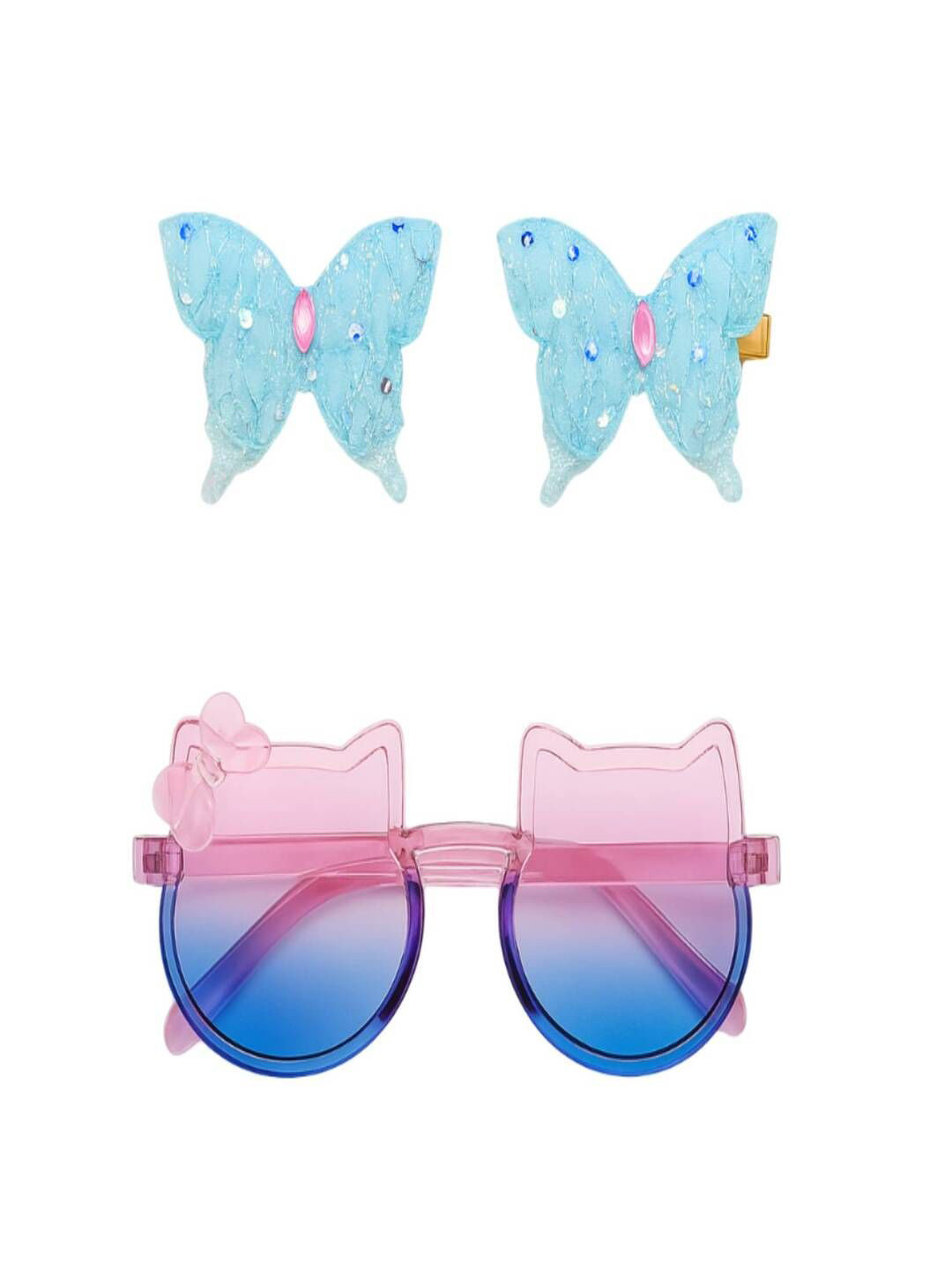 ANNA CREATIONS Girls Cute Bow Claw Clip