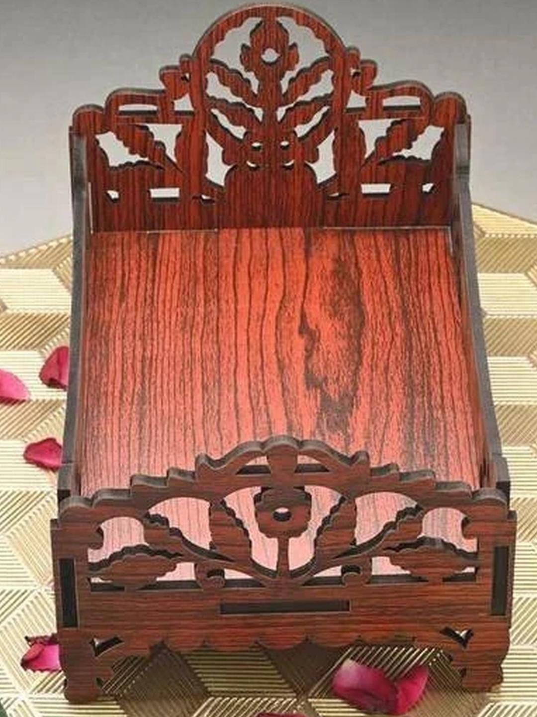Gojeeva Wooden Chowkie Pooja Essentials
