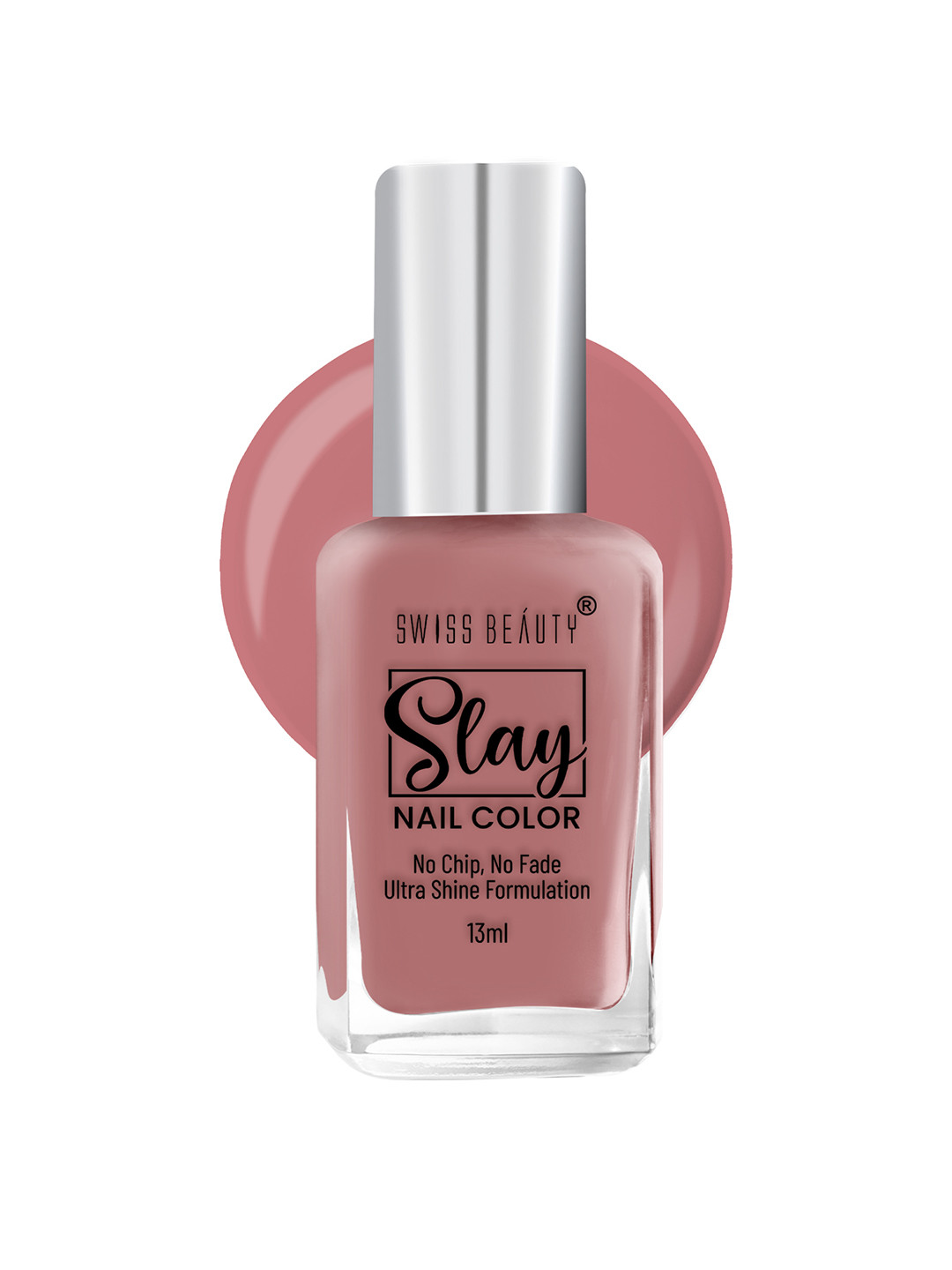 SWISS BEAUTY Slay Quick Dry Nail Polish with Ultra Shine Formula 13 ml - Call me Rich 02