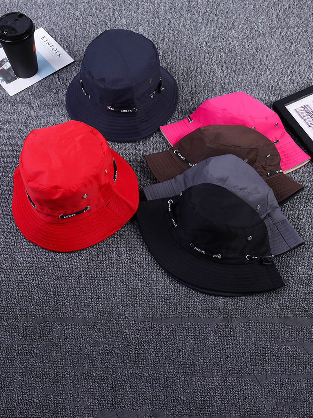 Infispace Unisex Cotton Adjustable Sunhat