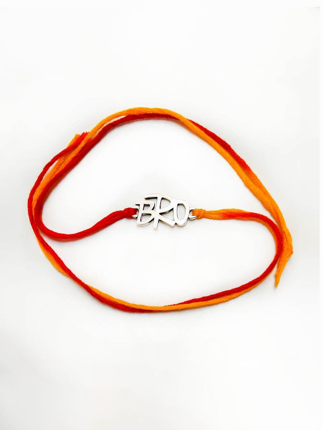 INARI SHINES 925 Silver Bro Rakhi With Roli Chawal