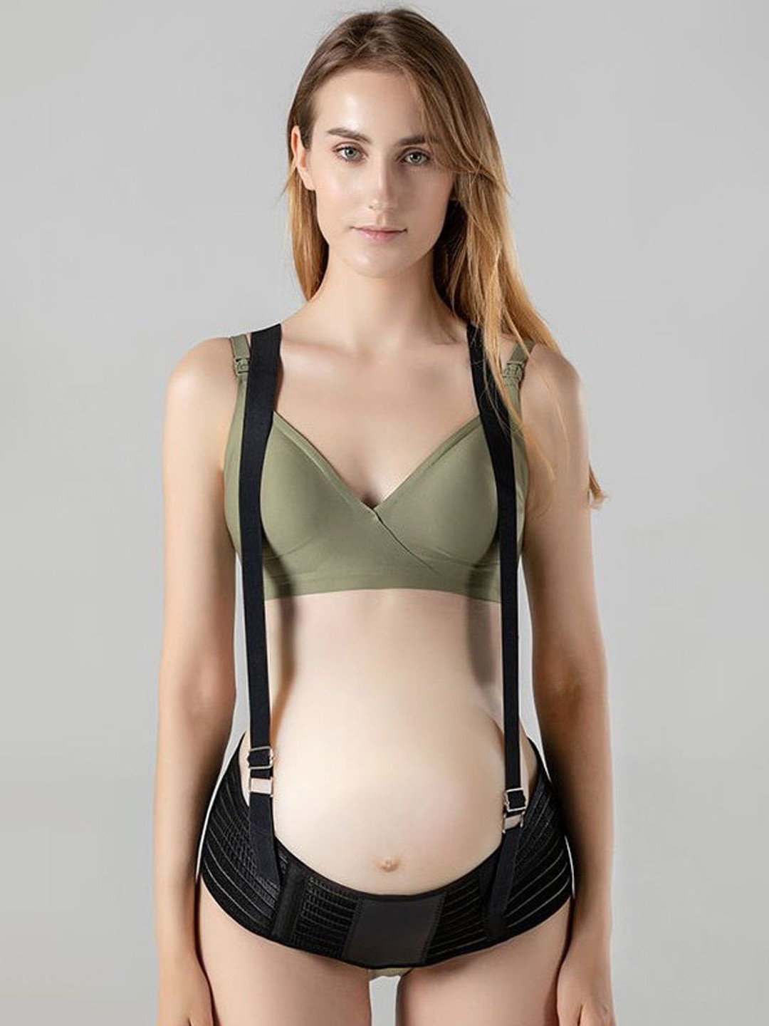 Fabme Women Pregnancy Support Belt Shapewear