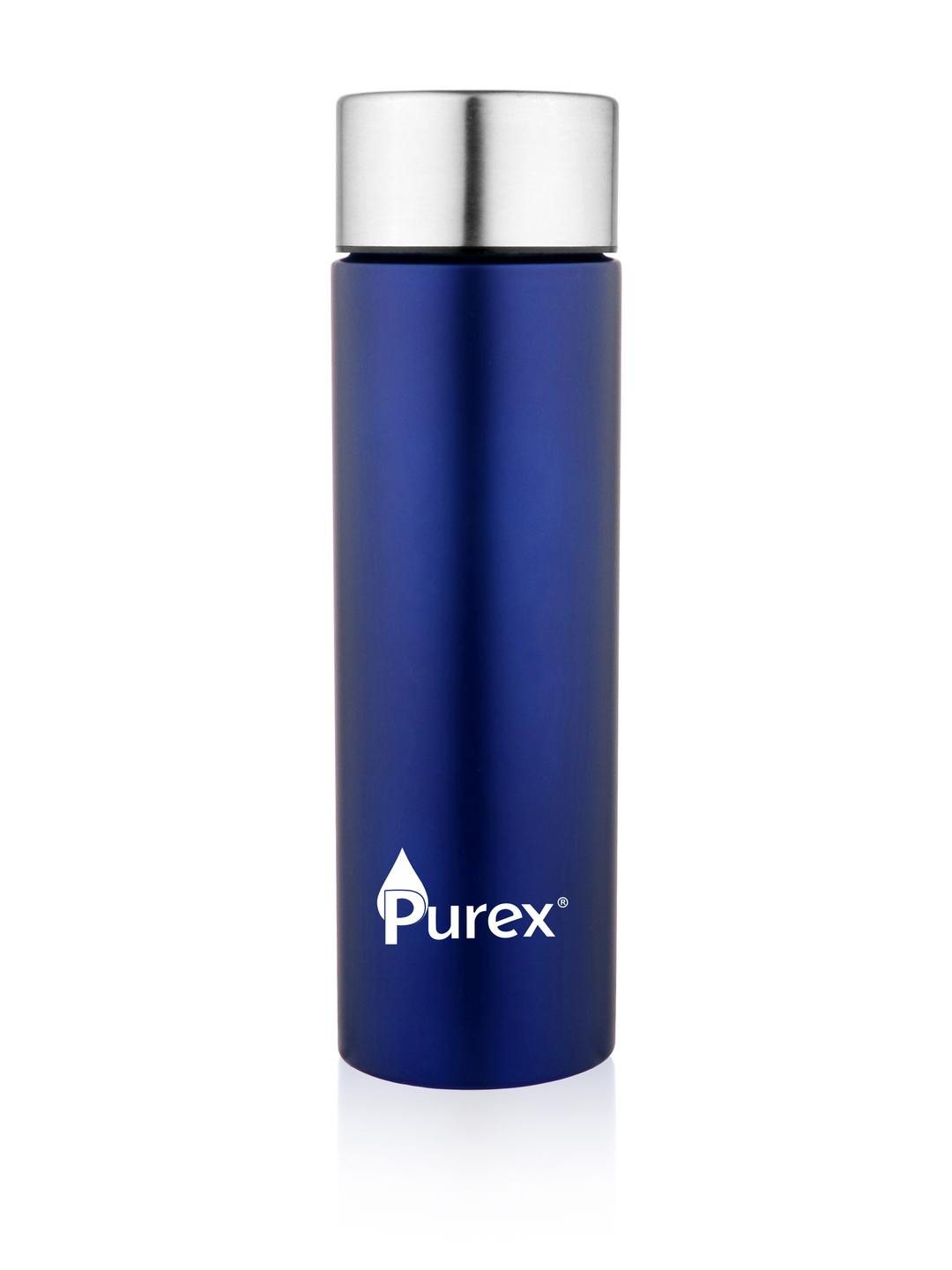 Purex Blue Stainless Steel  Water Bottle