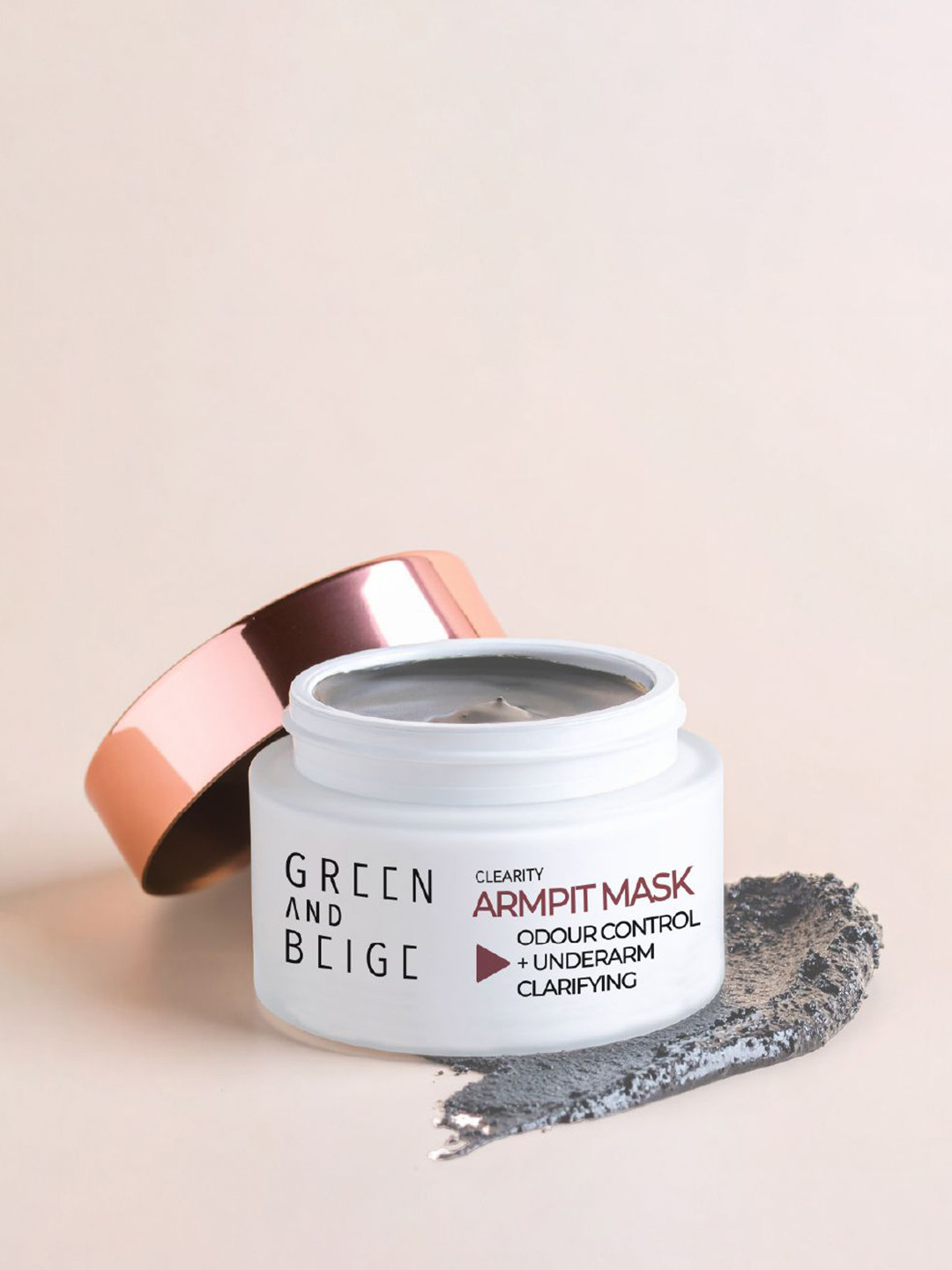 GREEN AND BEIGE  Clearity Armpit Cream Mask For Odour Control - 50 ml