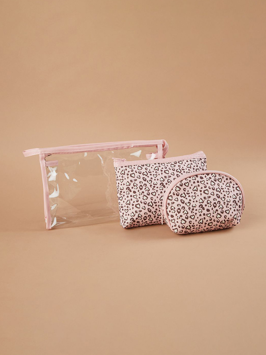 Ginger by Lifestyle Animal Printed Half Moon Handheld Bag With Pouch