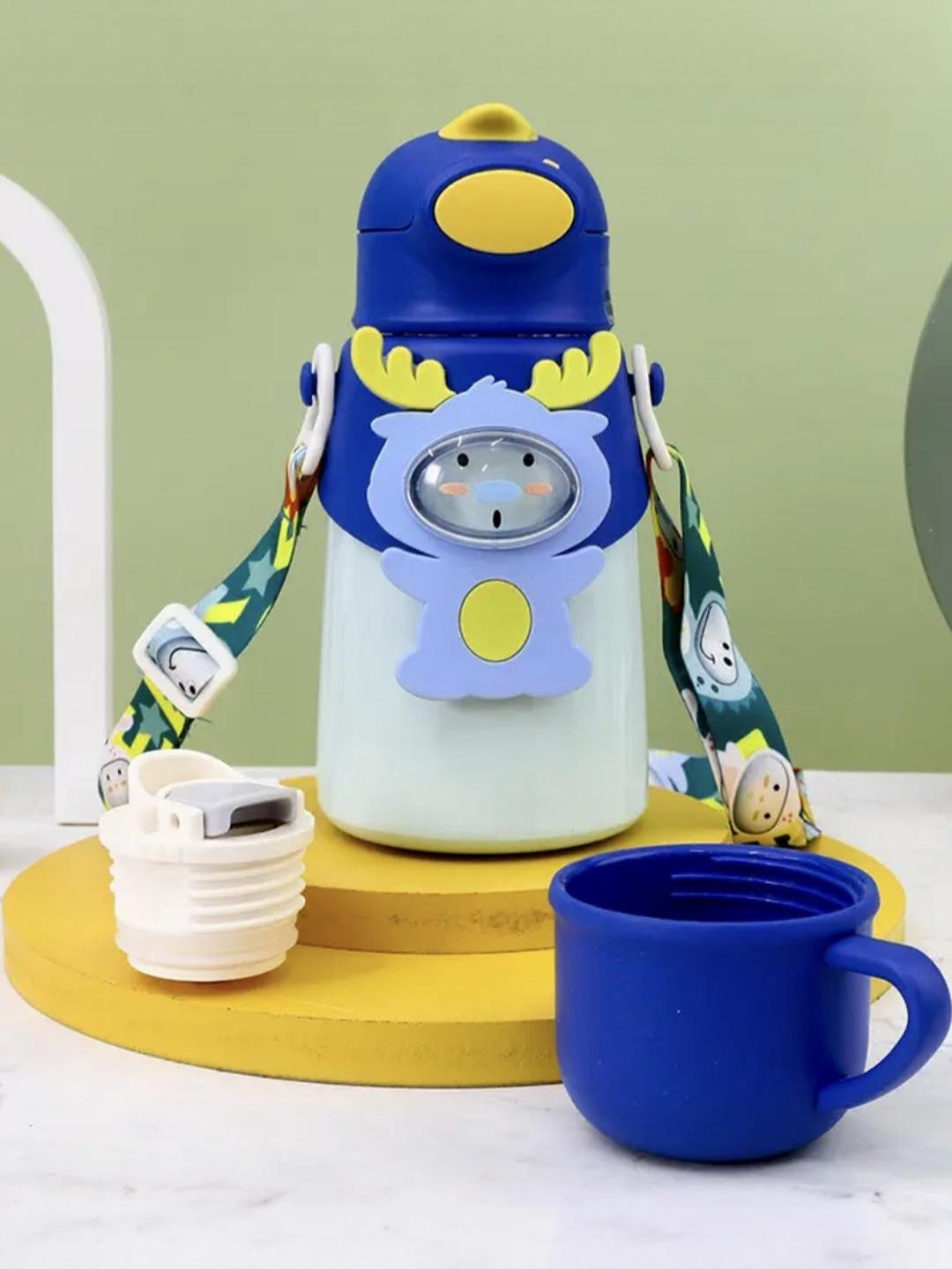 Magic Pebbles Boys Blue Stainless Steel Baby Sippers