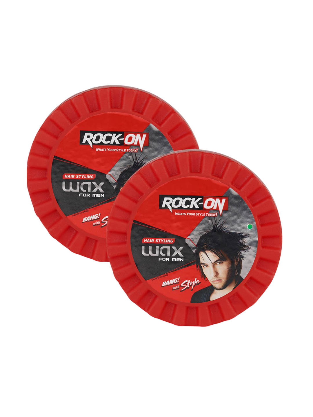 Rock on Set Of 2 Hair Styling Wax For Hair Shine - 125 g Each