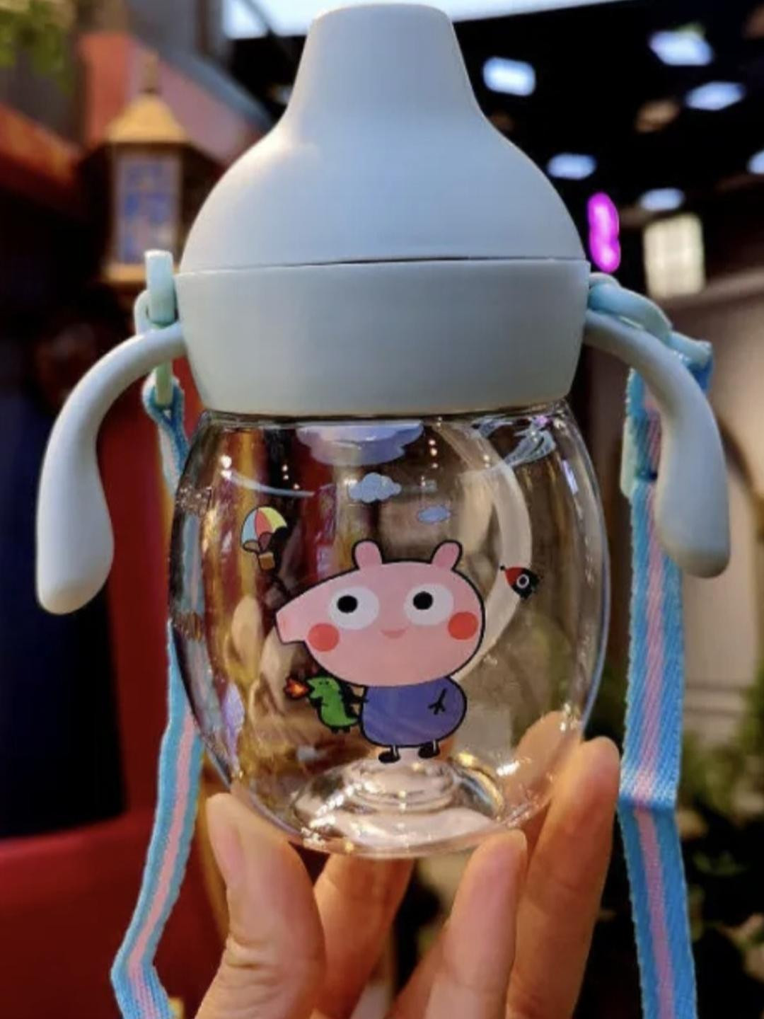 Magic Pebbles Boys Blue Plastic Baby Sippers