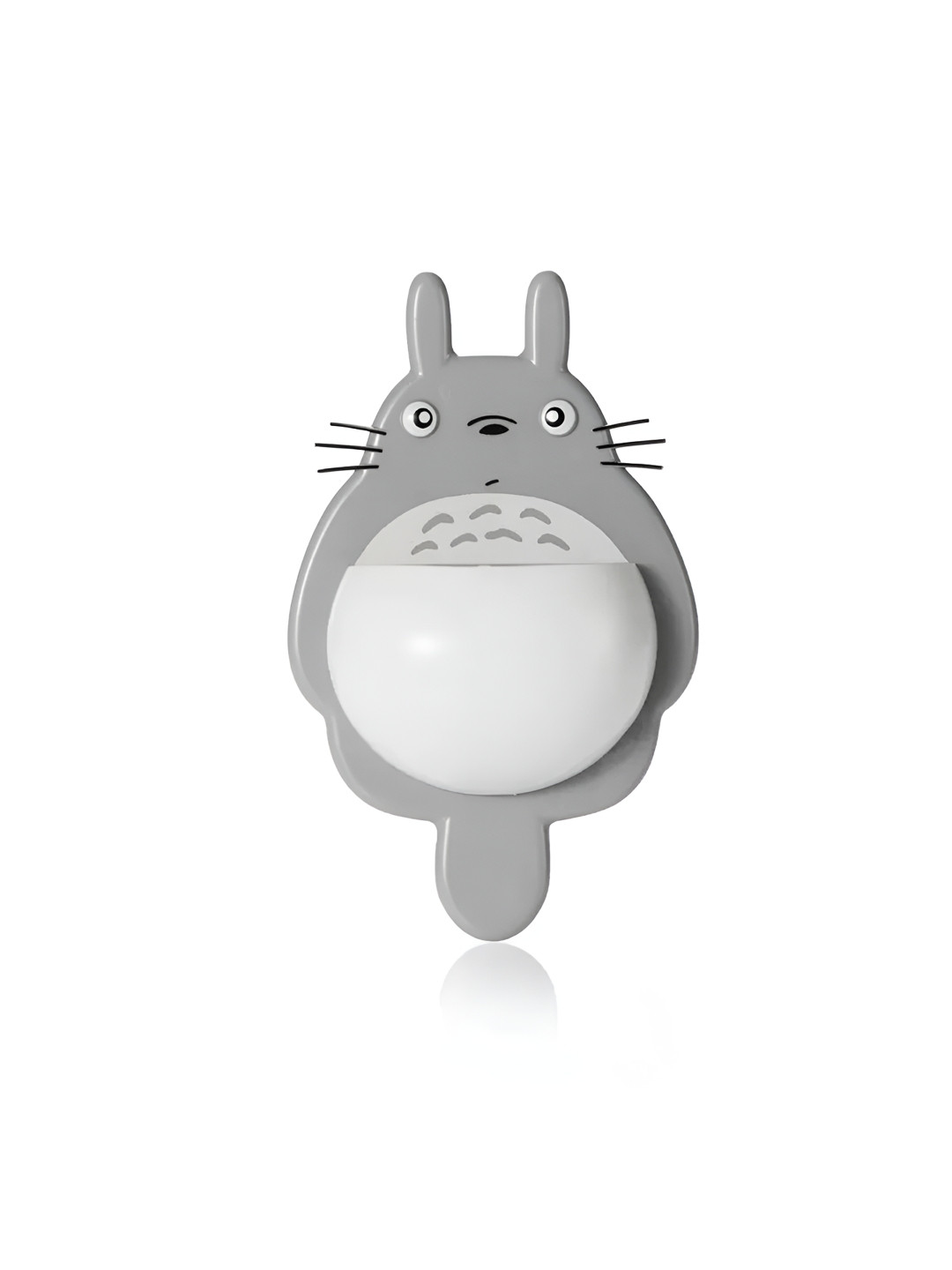 AUGEN Grey & White Contemporary Toothbrush Holder