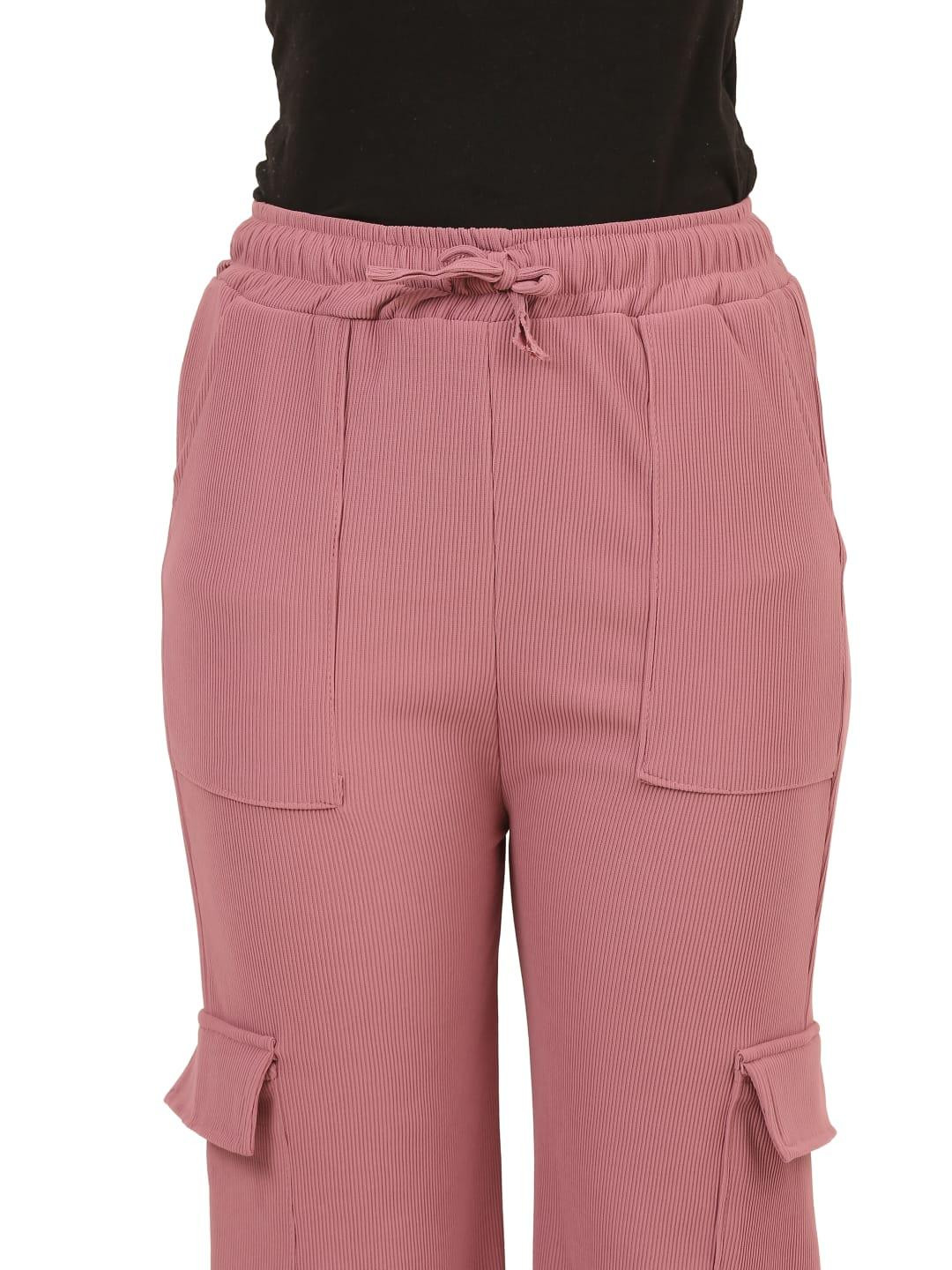 AMNOUR Cotton Relaxed Fit Cargos