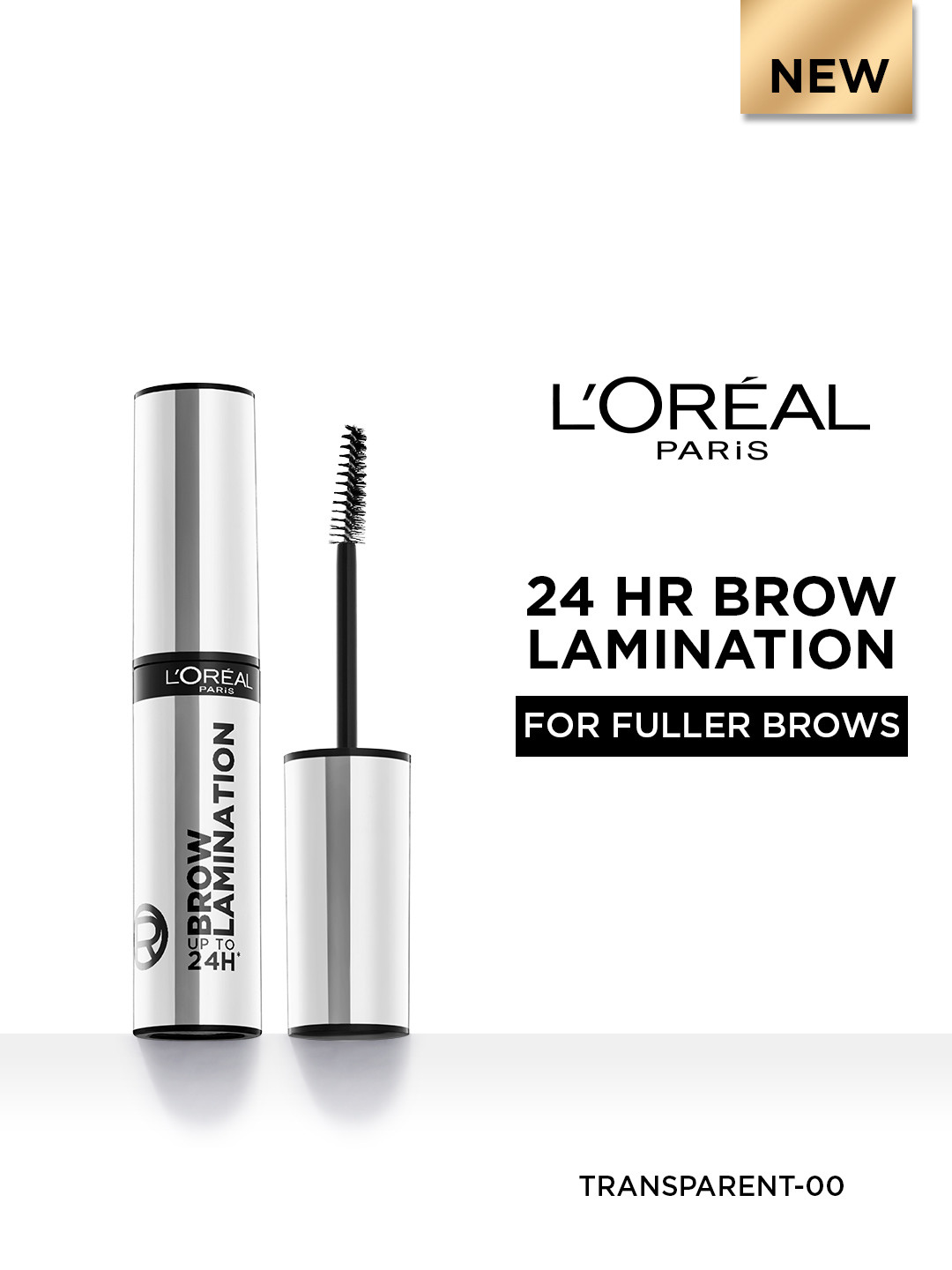 LOreal Paris 24H Hold Lightweight & Sweat Proof Brow Lamination 5 ml - Transparent 00