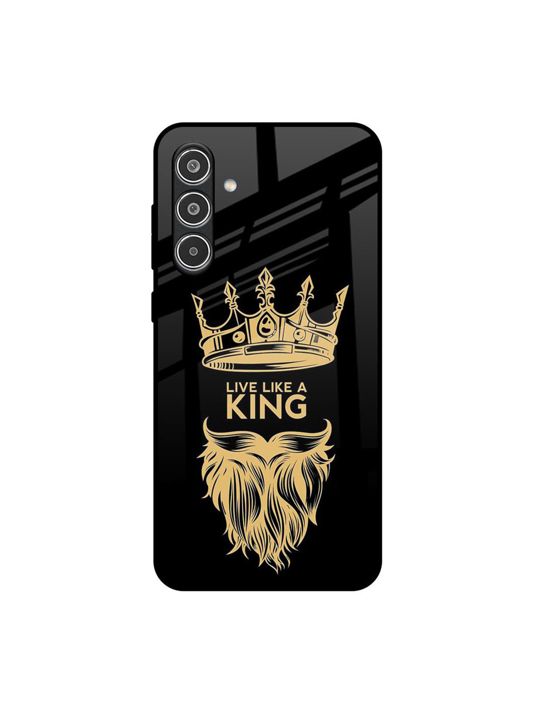 QRIOH King Life Printed Silicone Samsung Galaxy A36 5G Back Case Mobile Accessories