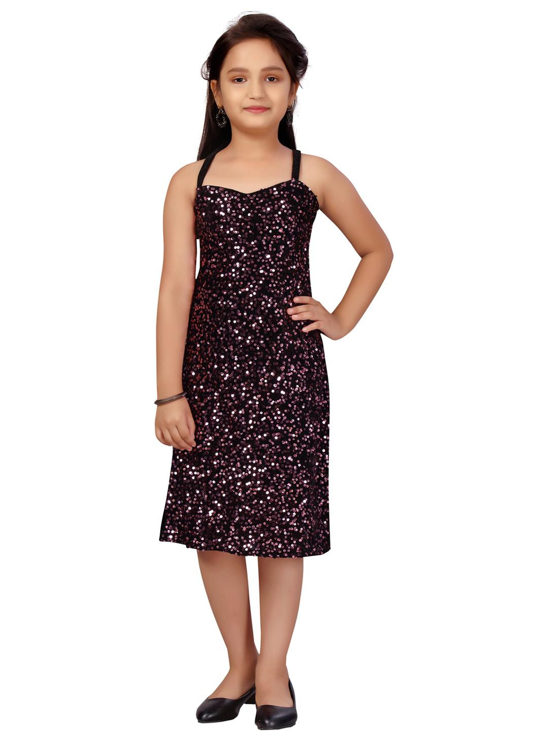 Sangria Girls Synthetic Dresses