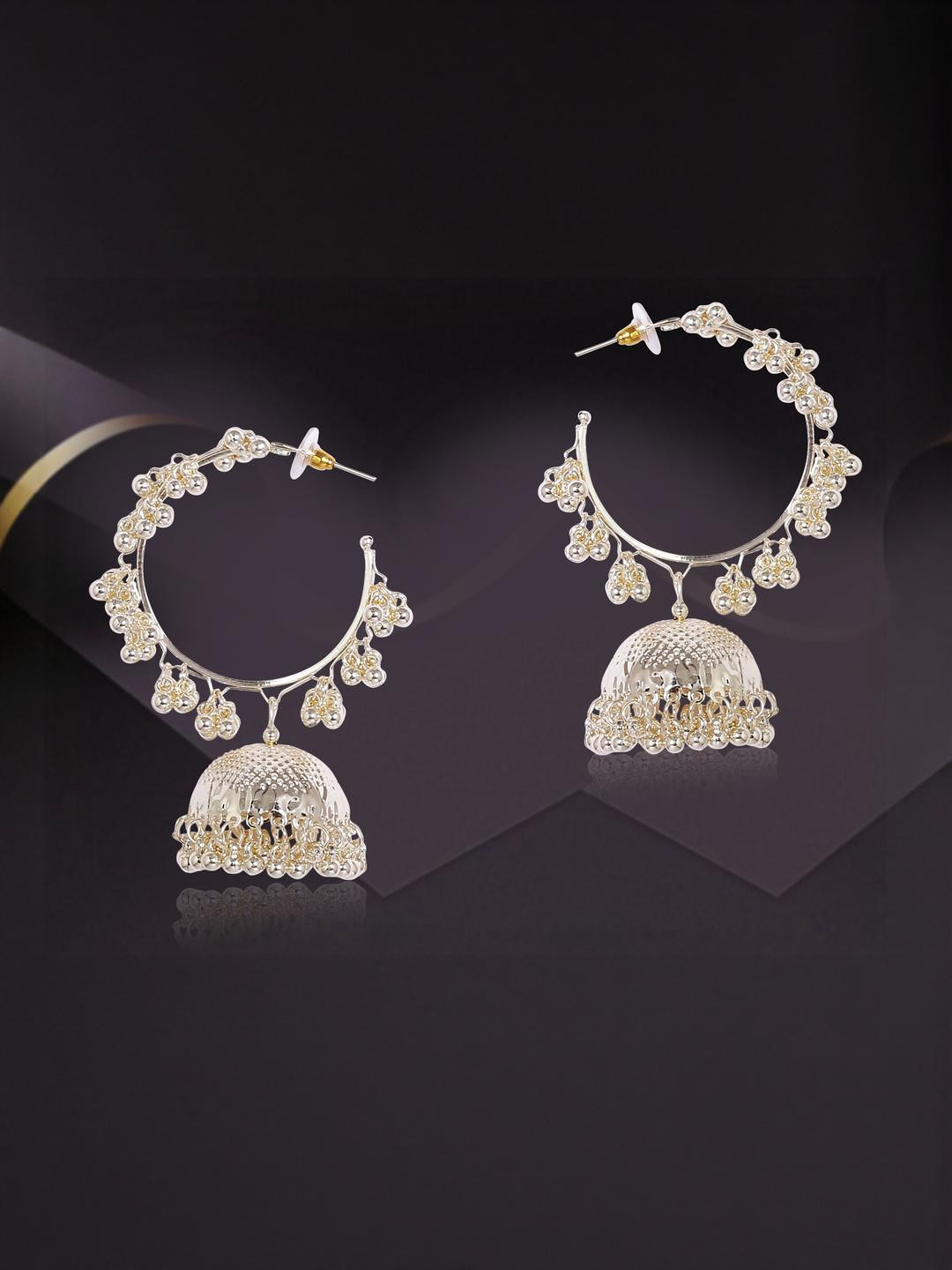 zarmar fashion Gold-Plated Jhumka Earrings