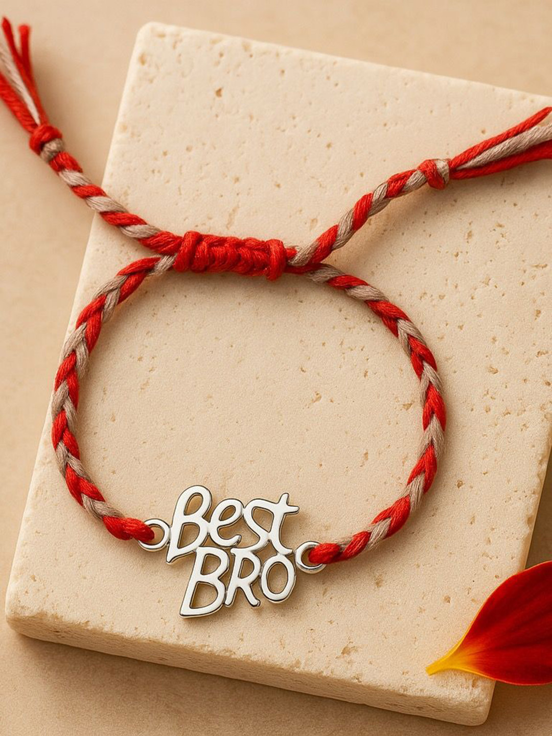 Anushka Jain Jewellery 925 Sterling Silver Best Bro Thread Rakhi