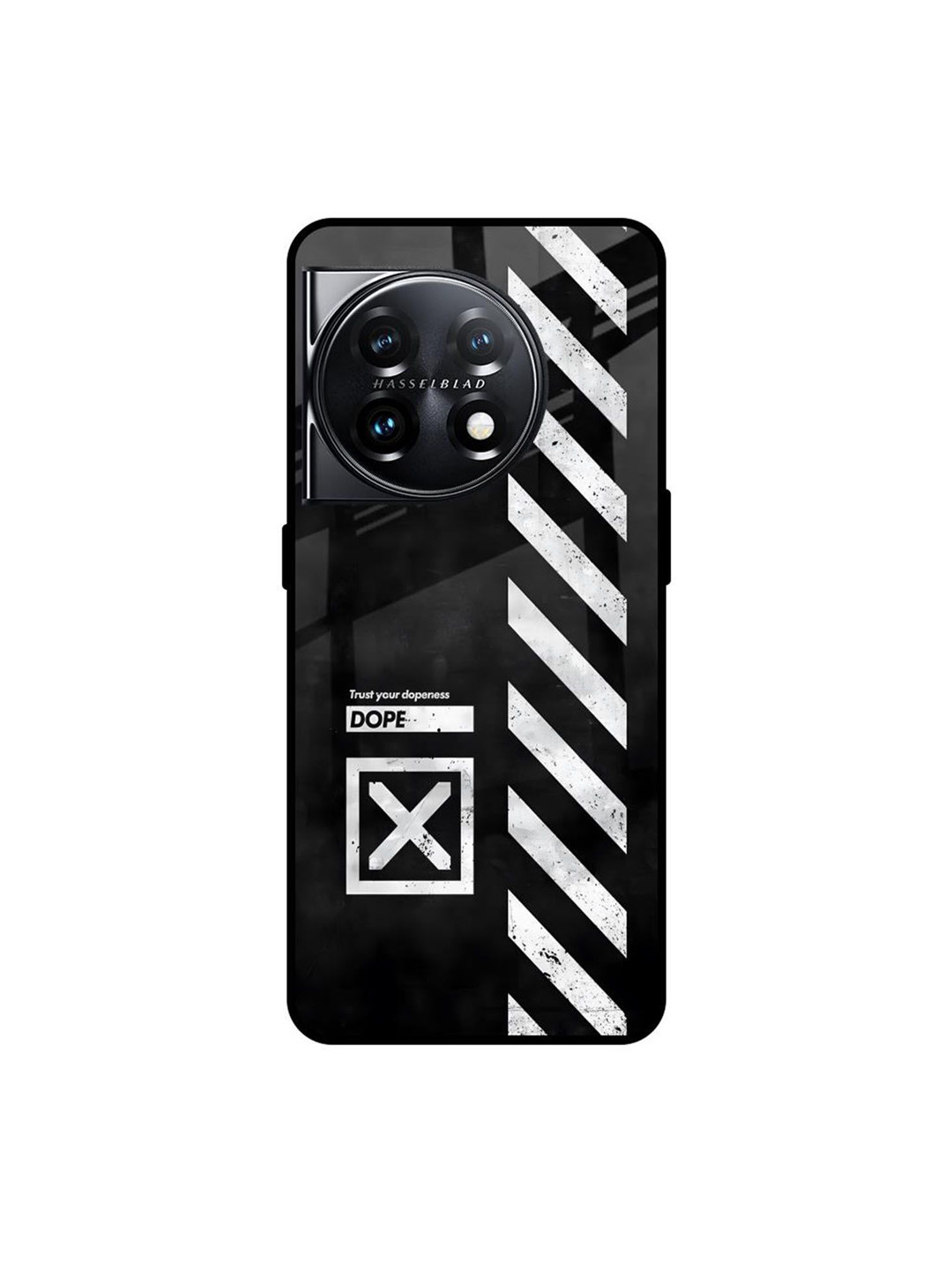 QRIOH Duality Quirky Printed OnePlus 11 5G Silicone Mobile Back Case