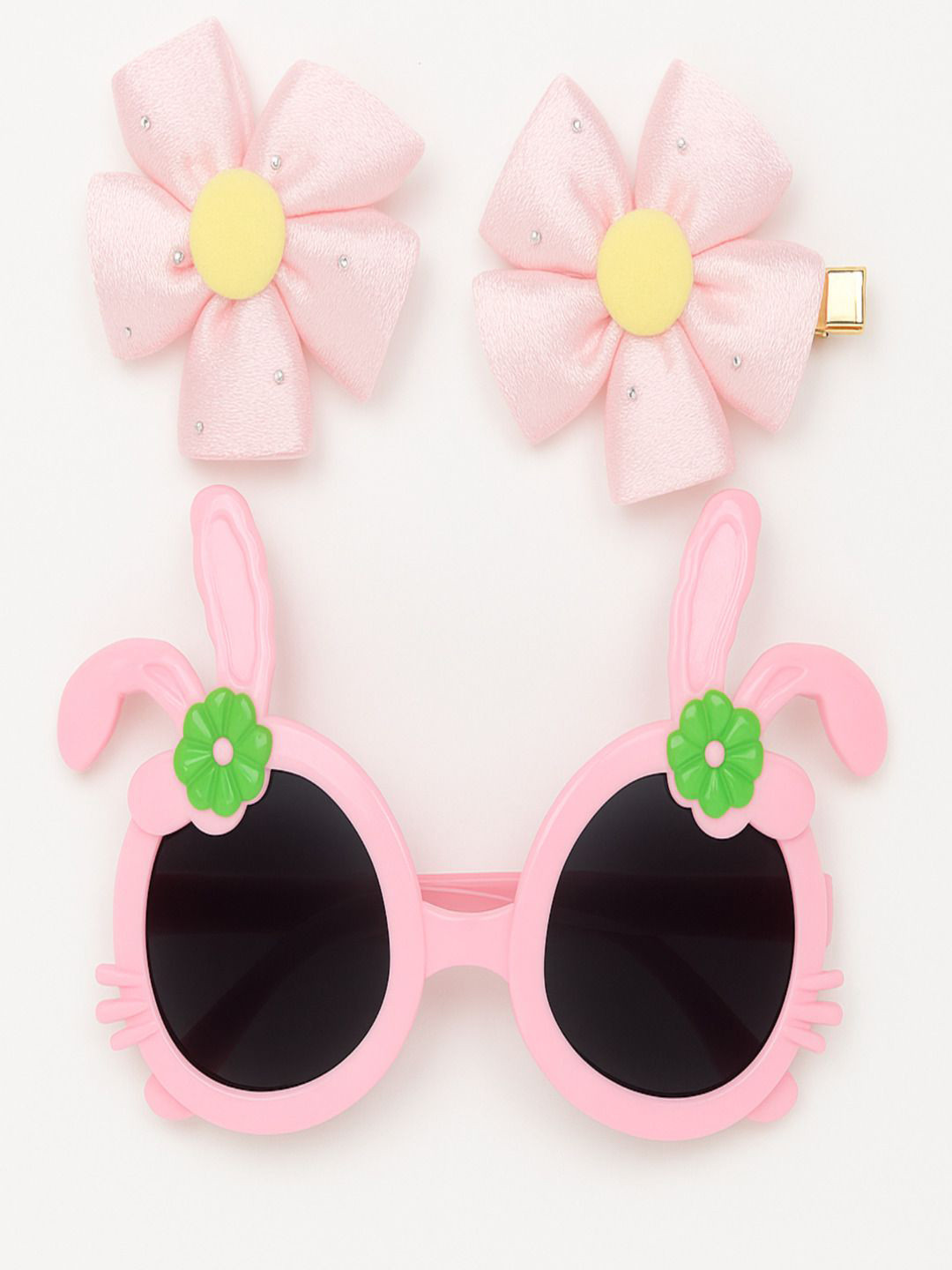 ANNA CREATIONS Girls Cute Bow Hair Clip with Sunglass