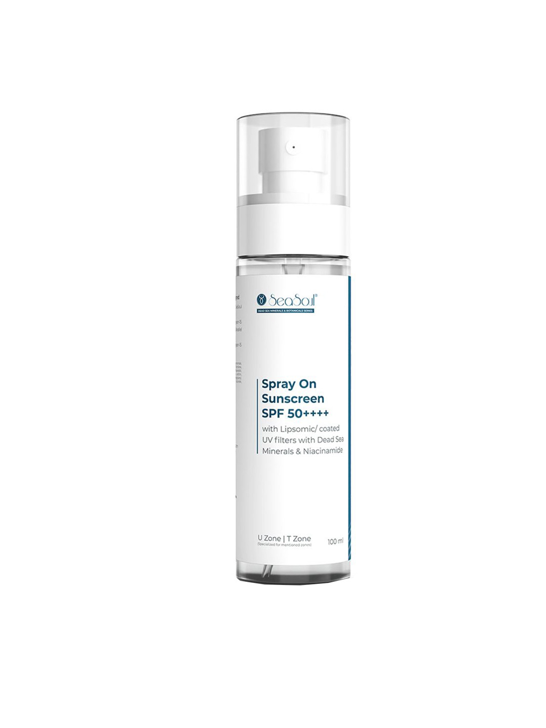 Seasoul SPF 50++ Sunscreen Spray With Niacinamide - 100 ml