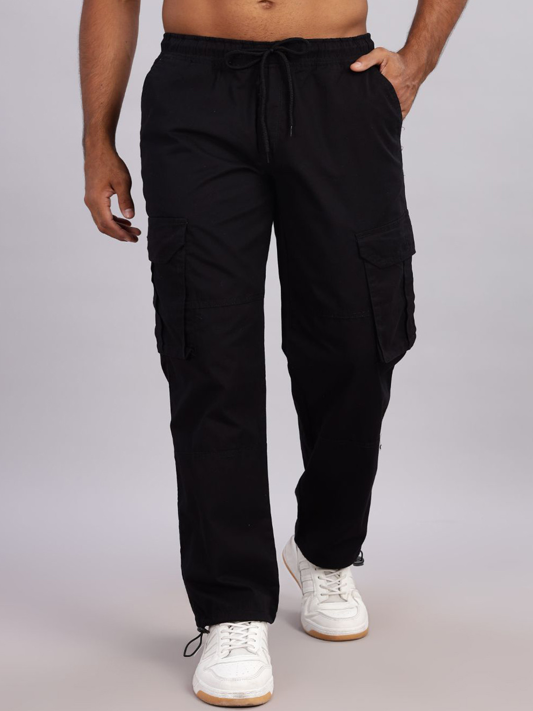 PAUL STREET Sway Men Relaxed Baggy Cargo Trousers