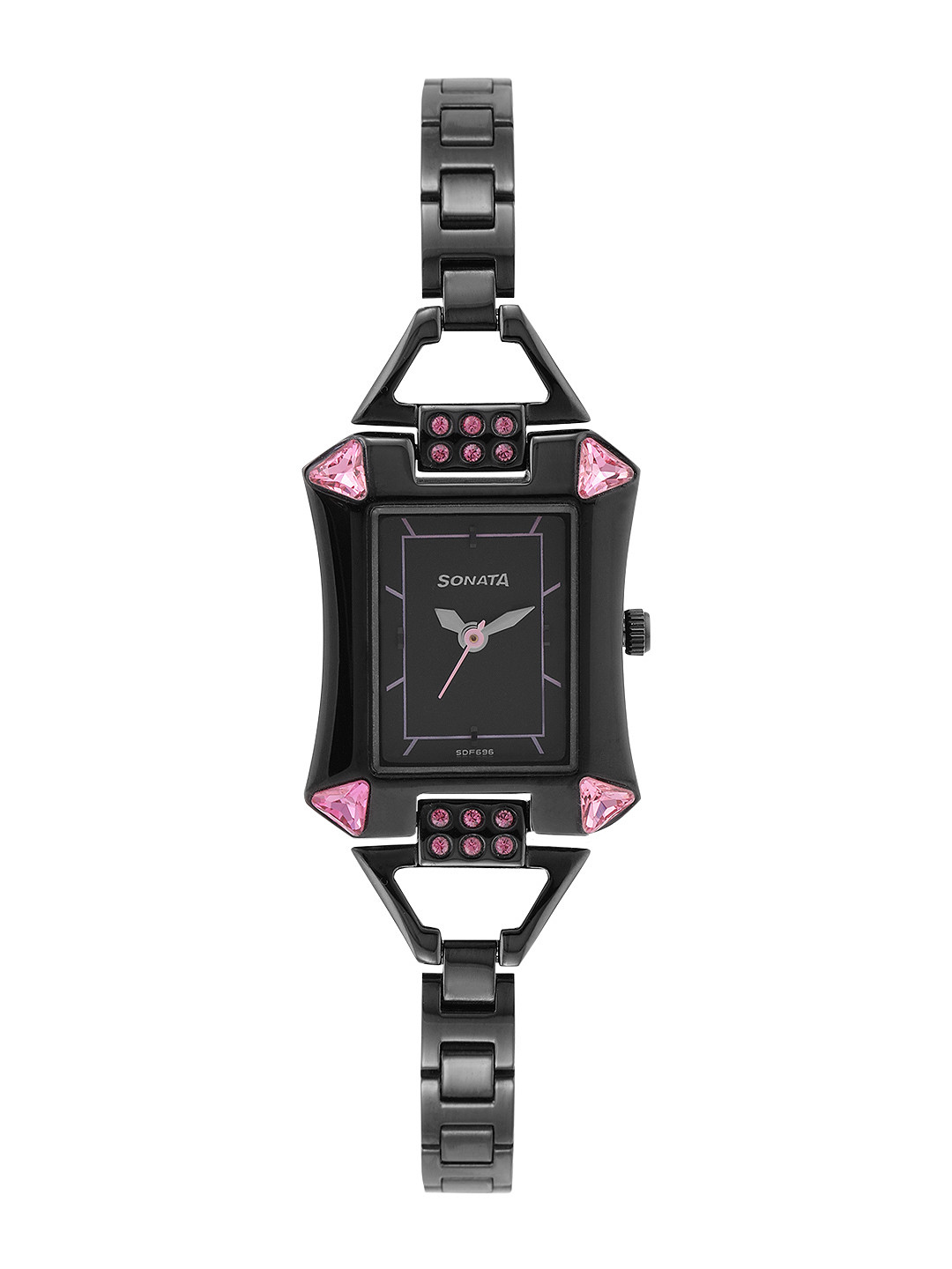 Sonata Women Bracelet Style Straps Analogue Watch - 8124NM01