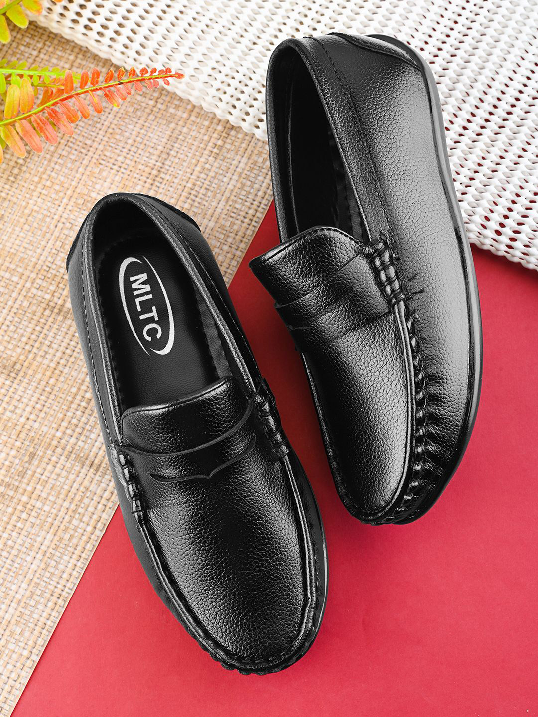 MLTC Boys Round Toe Casual Loafers