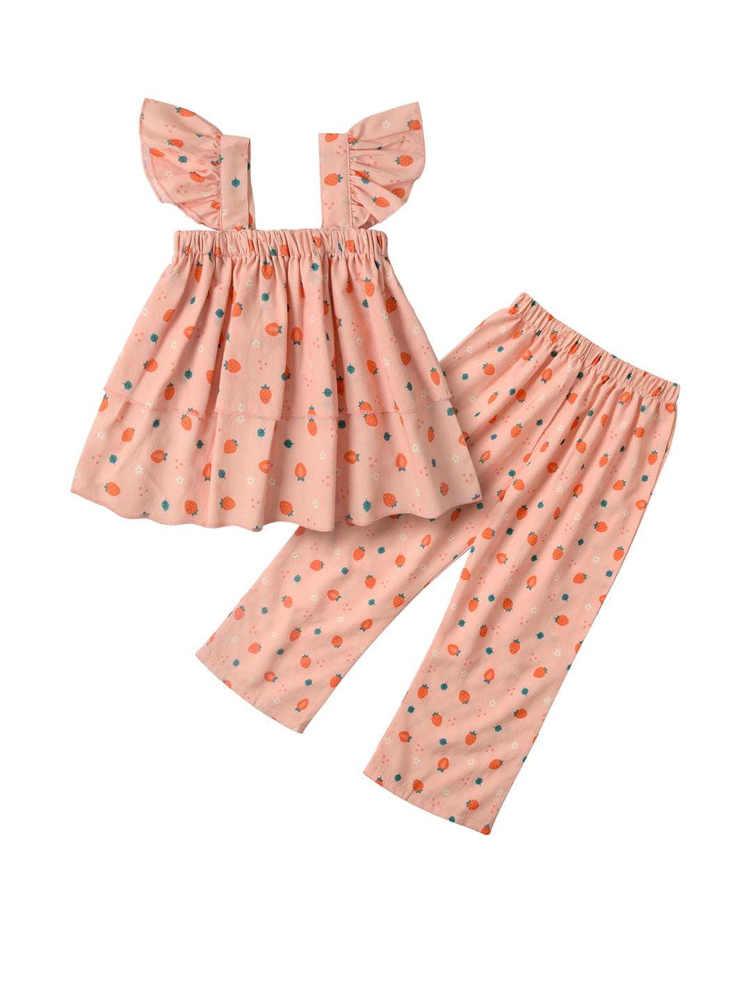 Bold N Elegant Girls Printed Clothing Set