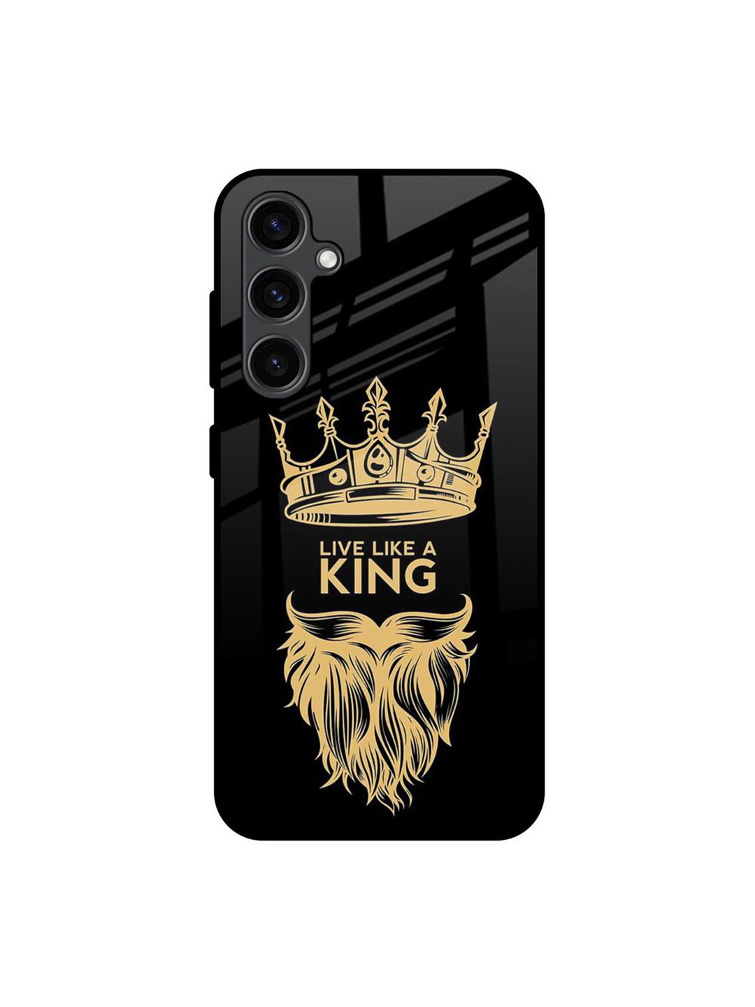 QRIOH King Life Printed Samsung Galaxy S23 FE 5G Silicone Back Case Mobile Accessories