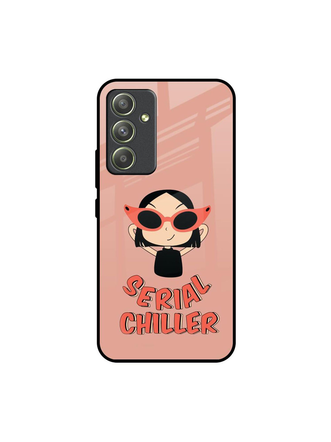 QRIOH Women Chilling Printed Samsung Galaxy A54 5G Back Case Mobile Accessories