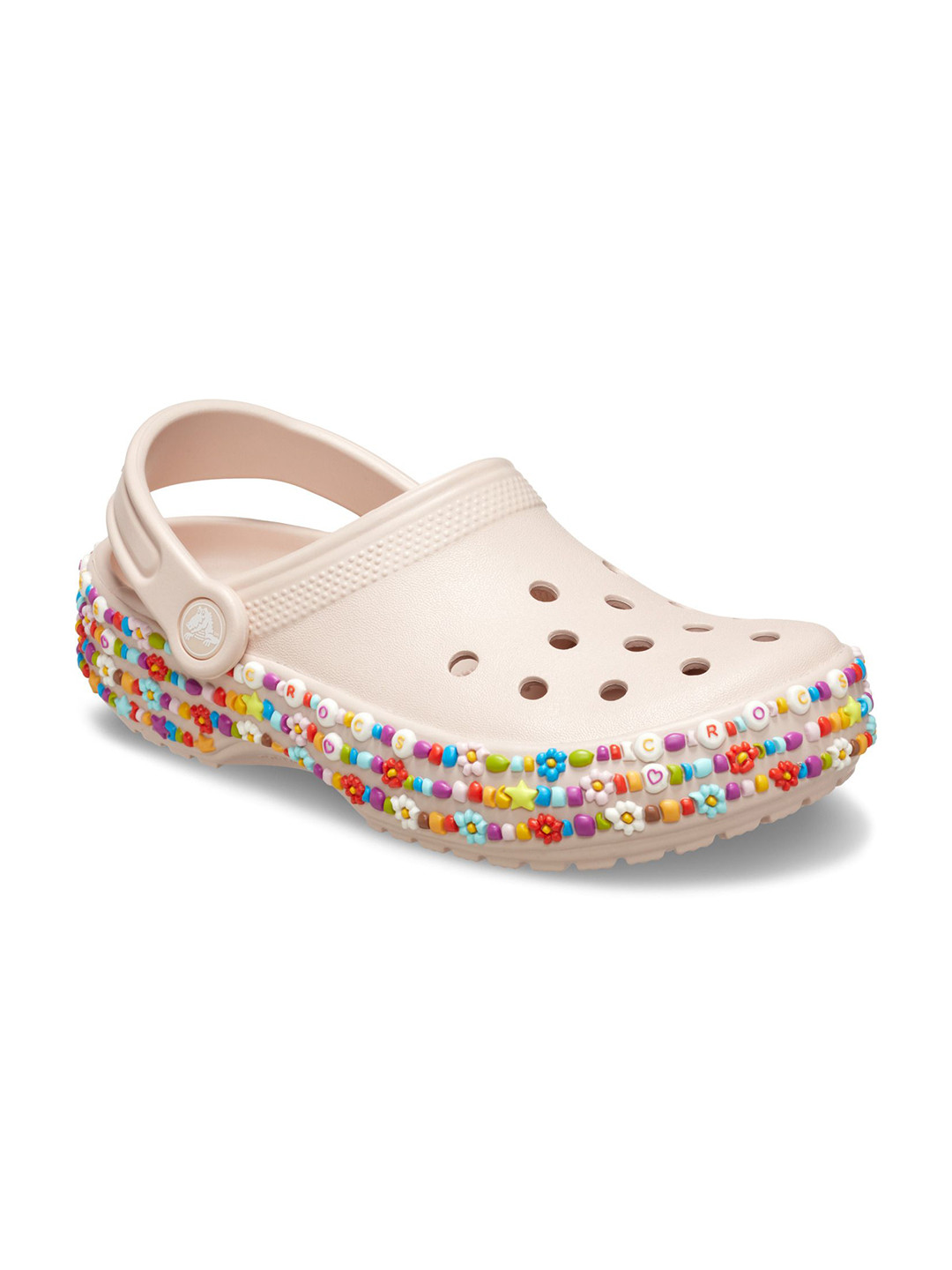 Crocs Kids Self Design Beaded Band Clogs