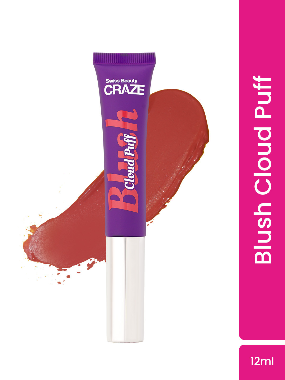 SWISS BEAUTY CRAZE Cloud Puff Blush - 12 ml - Pink Sky