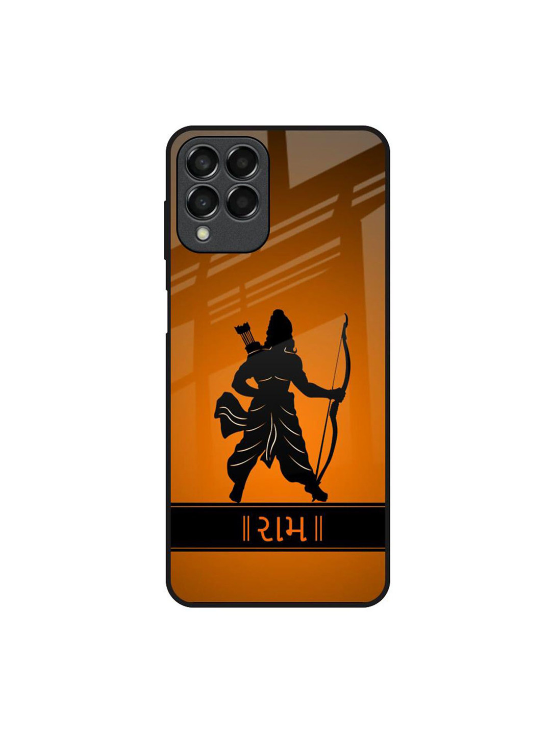 QRIOH Rama Printed Samsung Galaxy M53 5G Silicone Back Case