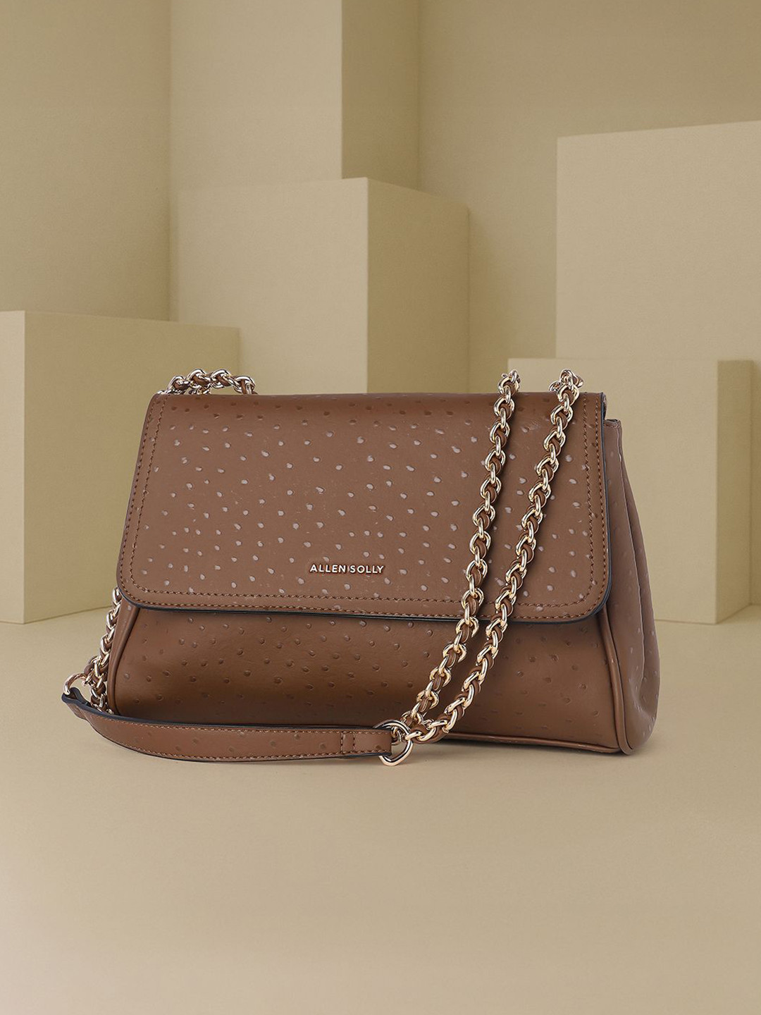 Allen Solly Woman Textured Crossbody Sling Bag