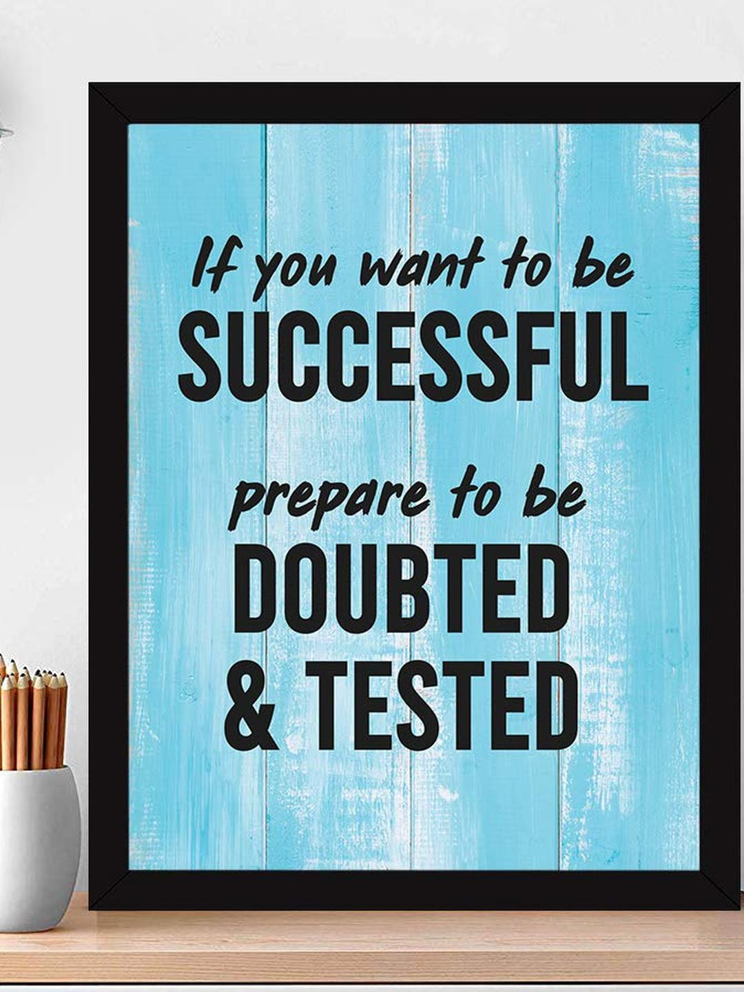 Chaka Chaundh Inspirational Quotes Wall Art