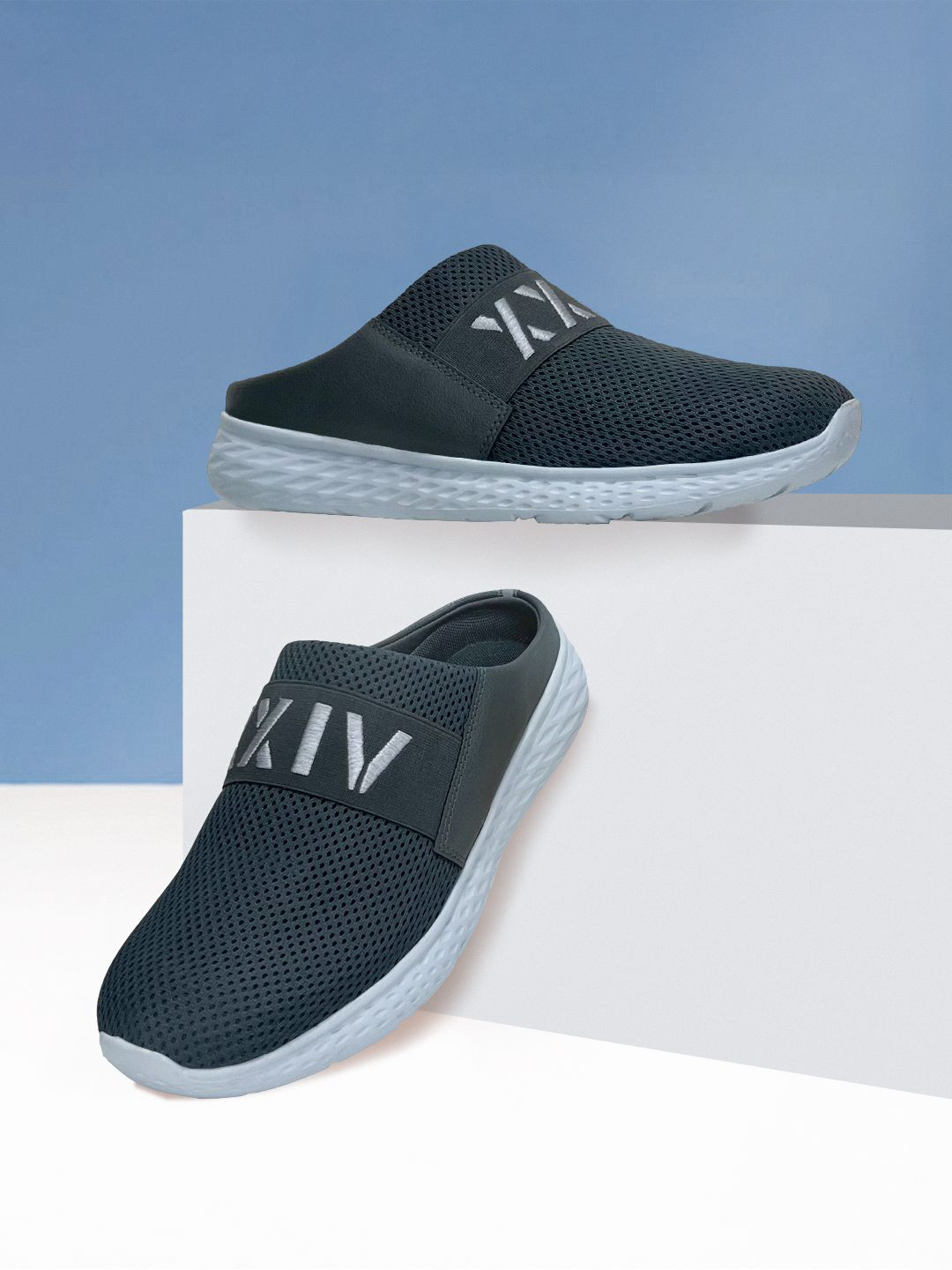 KazarMax Premium Men Slip-On Round Toe Mesh Mules