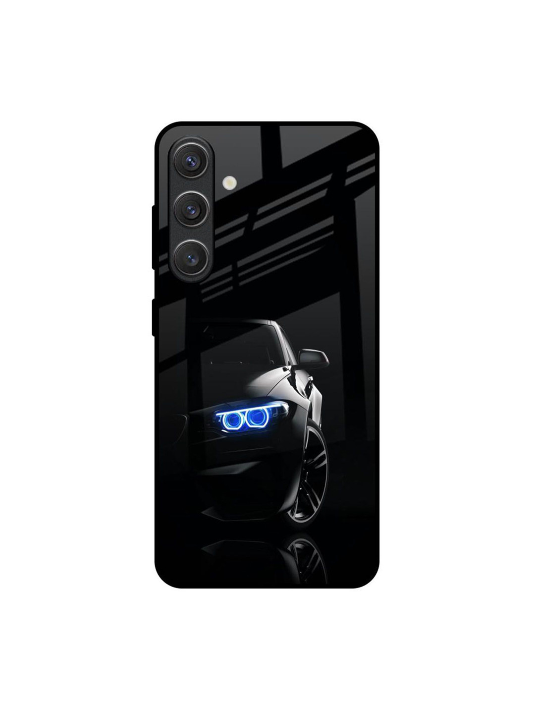 QRIOH Car In Dark Printed Samsung Galaxy S25 Plus 5G Silicone Back Case