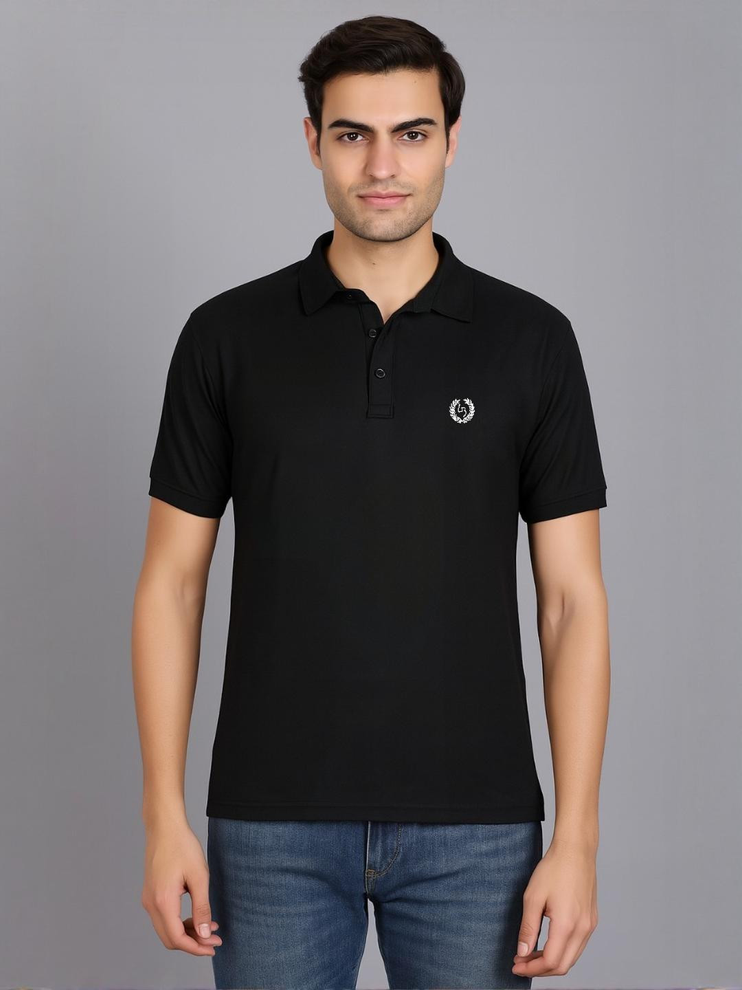 LEE BONEE Men Black Printed Tshirts