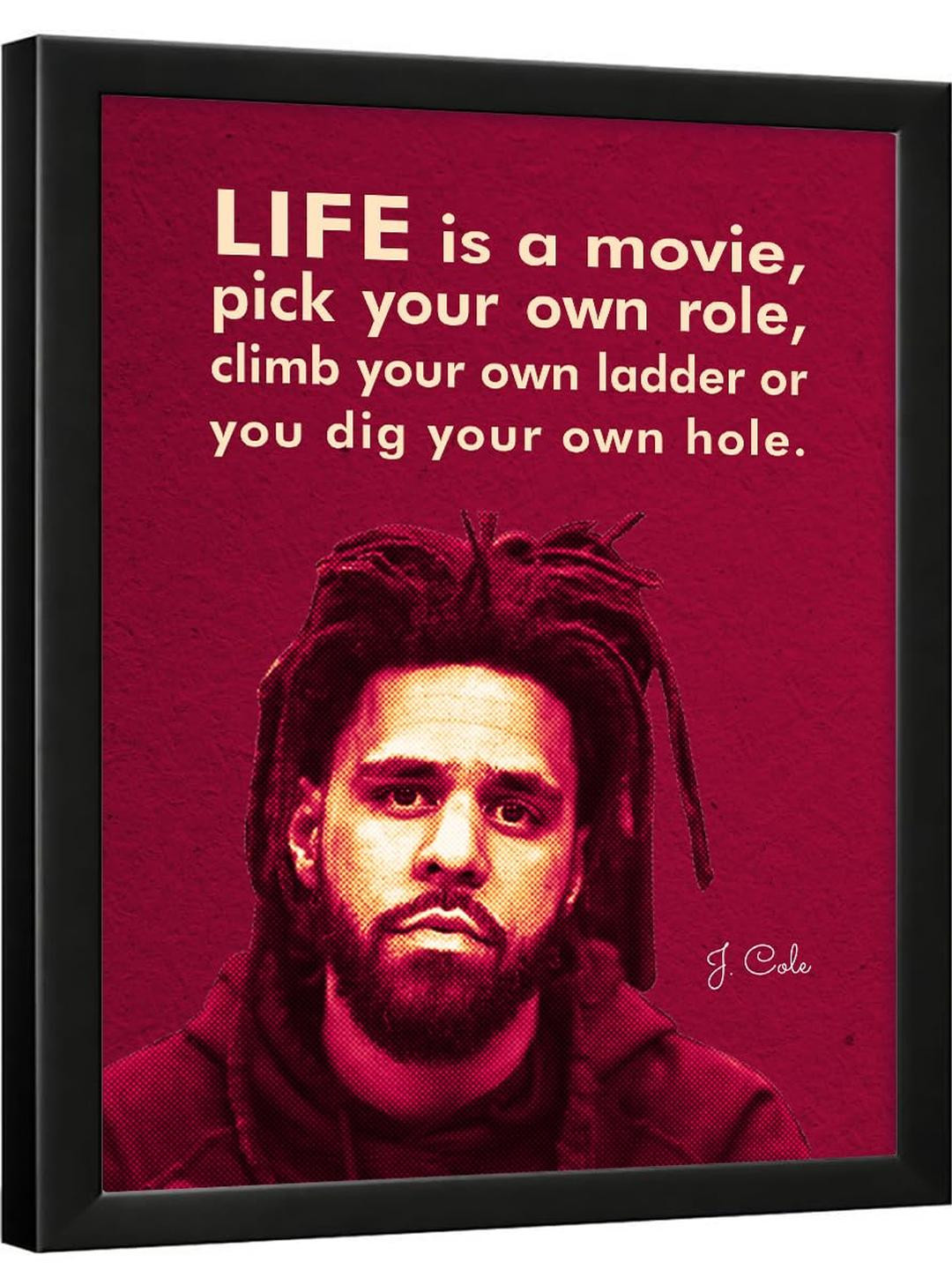 Chaka Chaundh J. Cole Quotes Wall Art