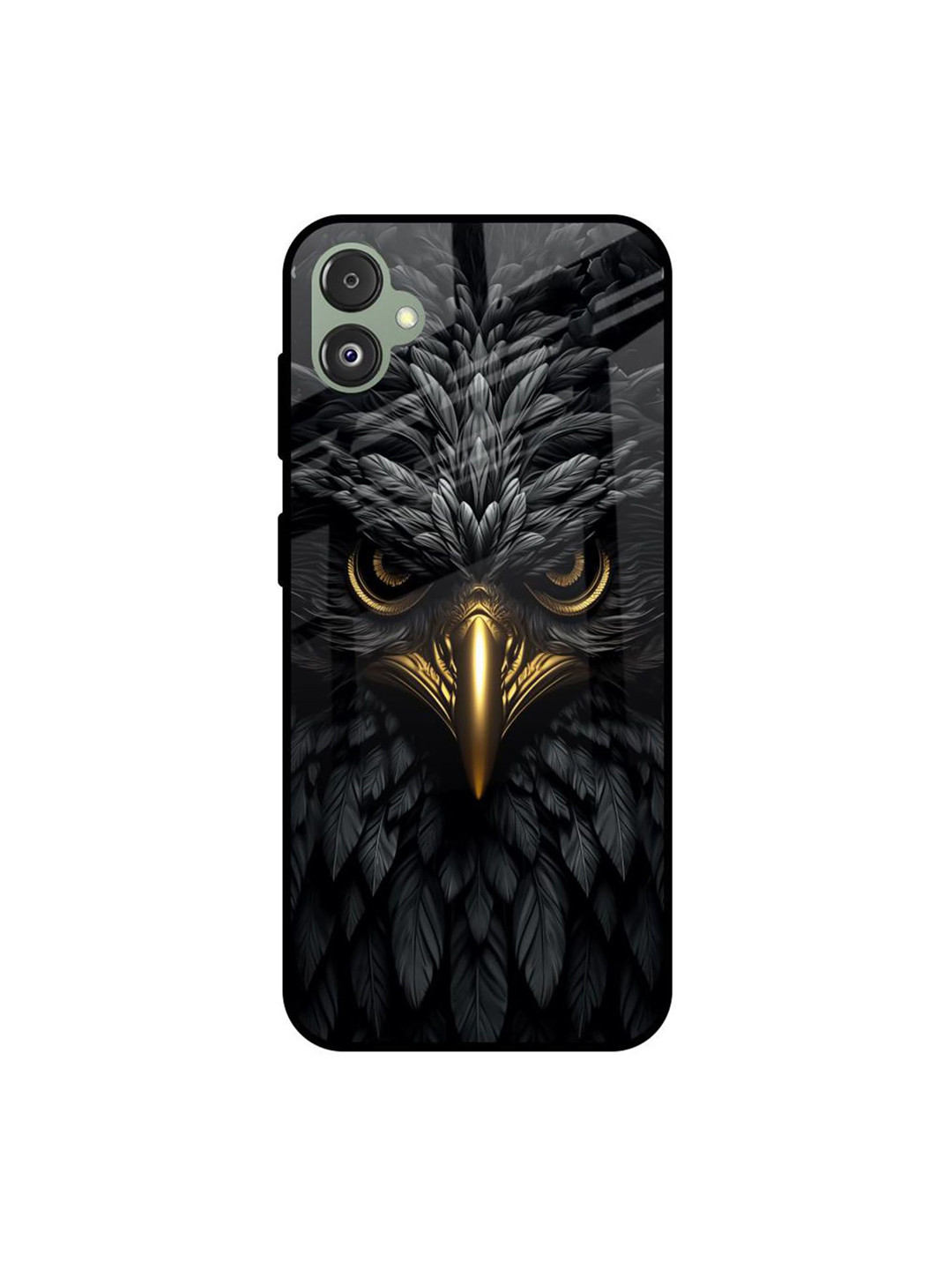 QRIOH Scary Eagle Printed Lightweight Samsung Galaxy F14 5G Silicone Back Case