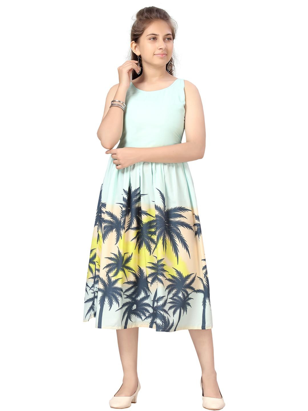 Sangria Girls Poly Silk Dresses