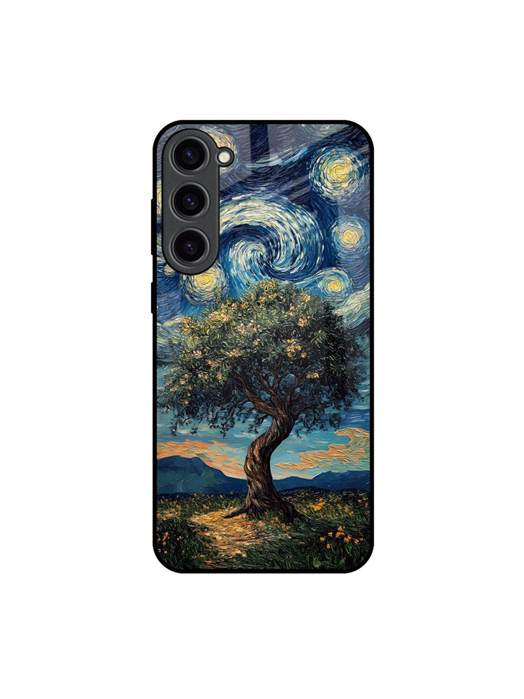 QRIOH Forest Breath Printed Silicone Samsung Galaxy S23 Plus 5G Back Case
