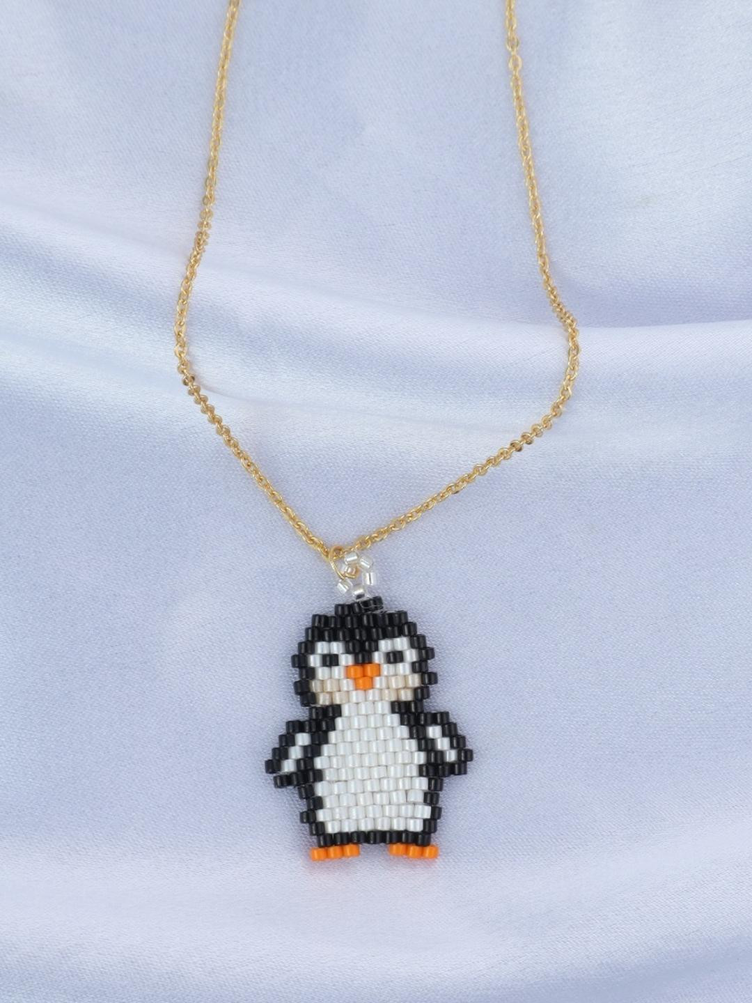 Threads & Beads Multi Gold-Plated Brass Necklace