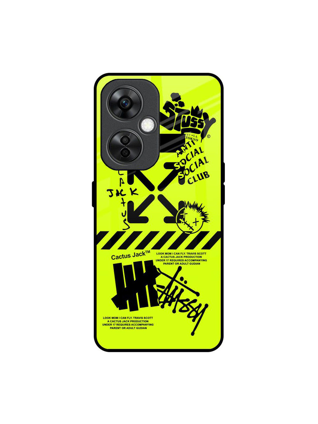 QRIOH Jack Club  Printed OnePlus Nord CE 3 Lite 5G Silicone Back Case Mobile Accessories