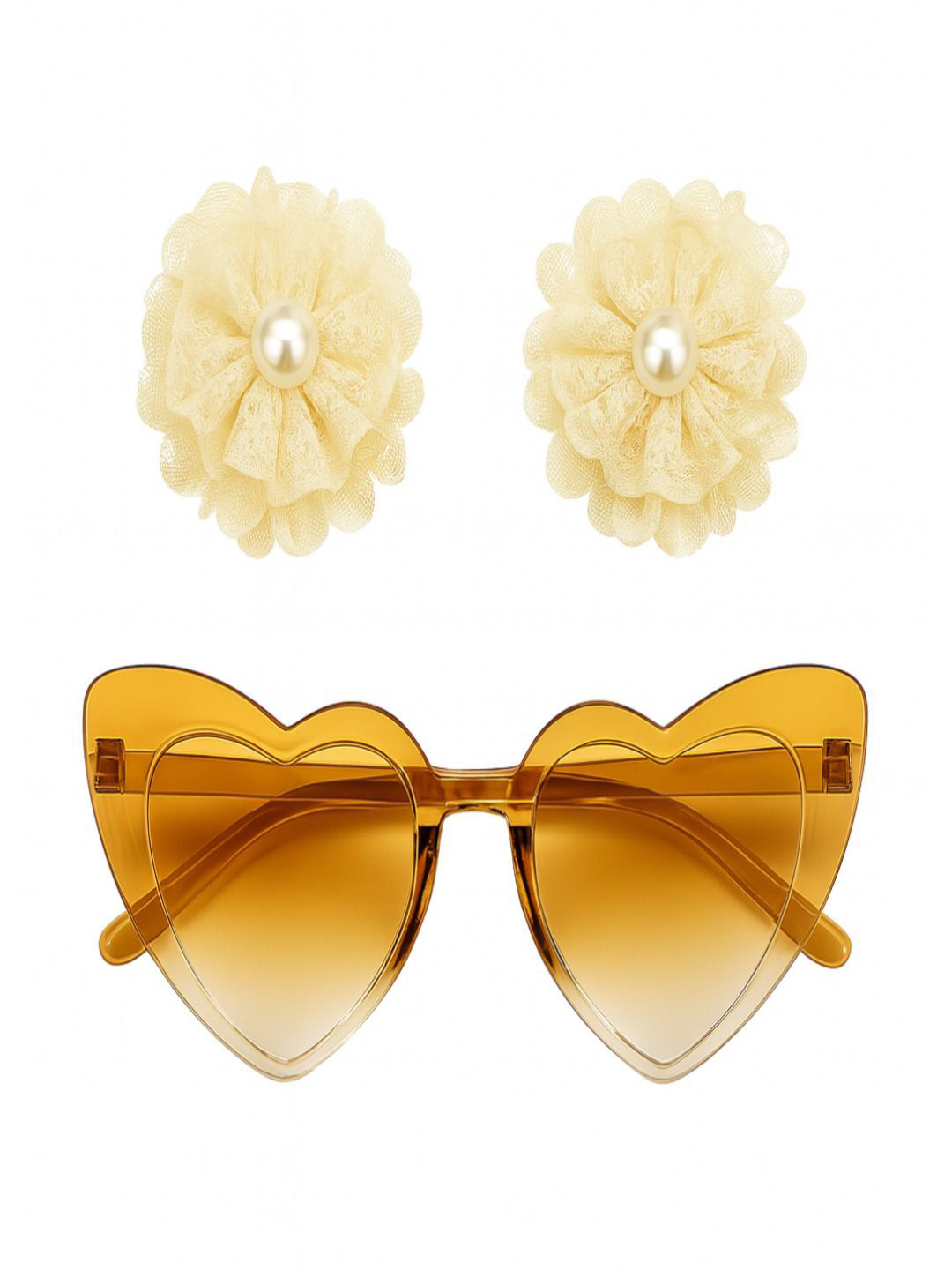 AmazingKarts Girls Cute Bow Hair Clip with Sun Goggles