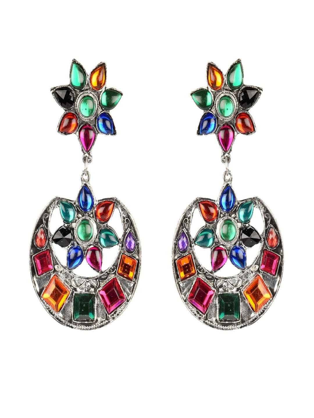muccasacra Silver-Plated Alloy Earrings